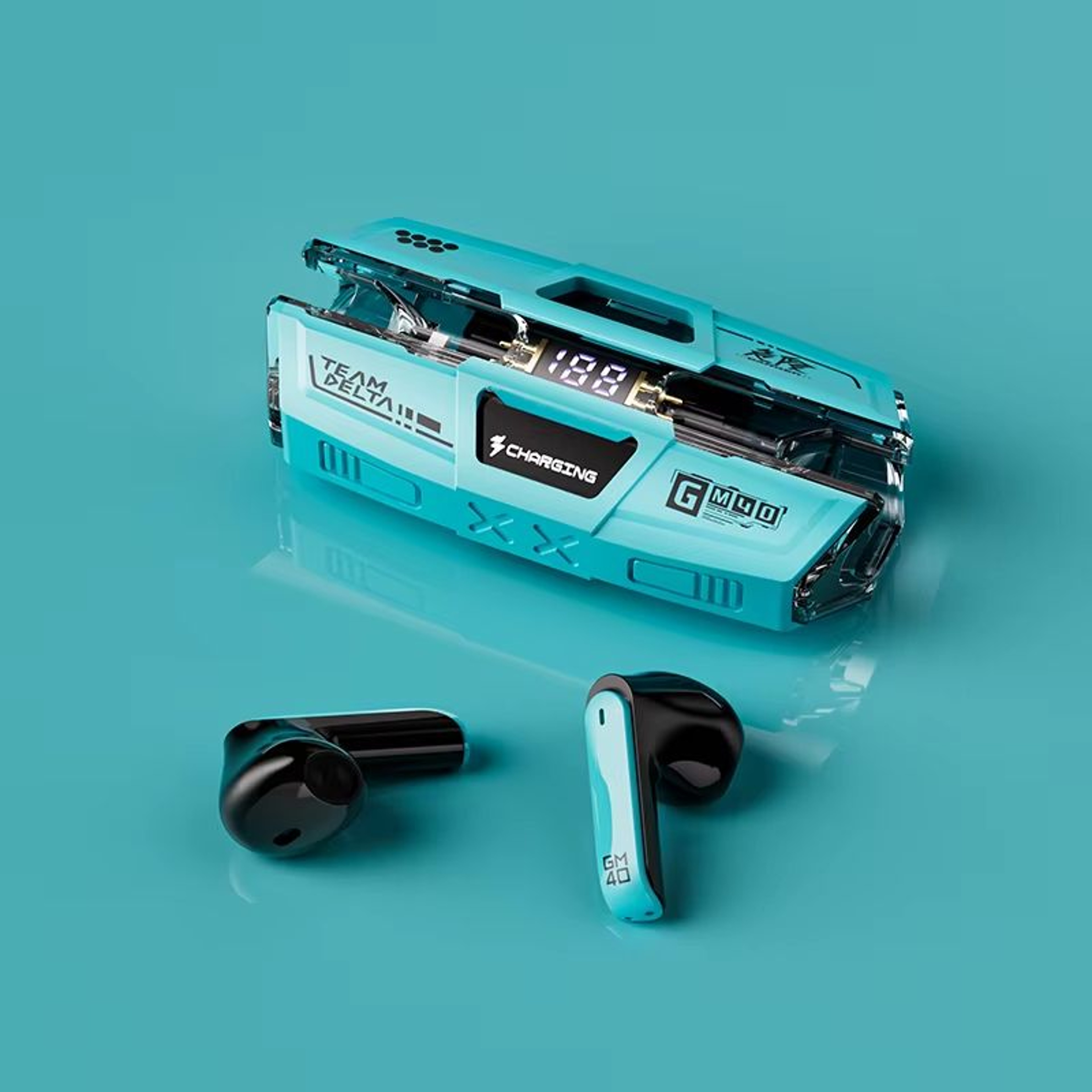 GM40 TWS Bluetooth 53 Low Latency Gaming Earbuds With HiFi Stereo Sound 7