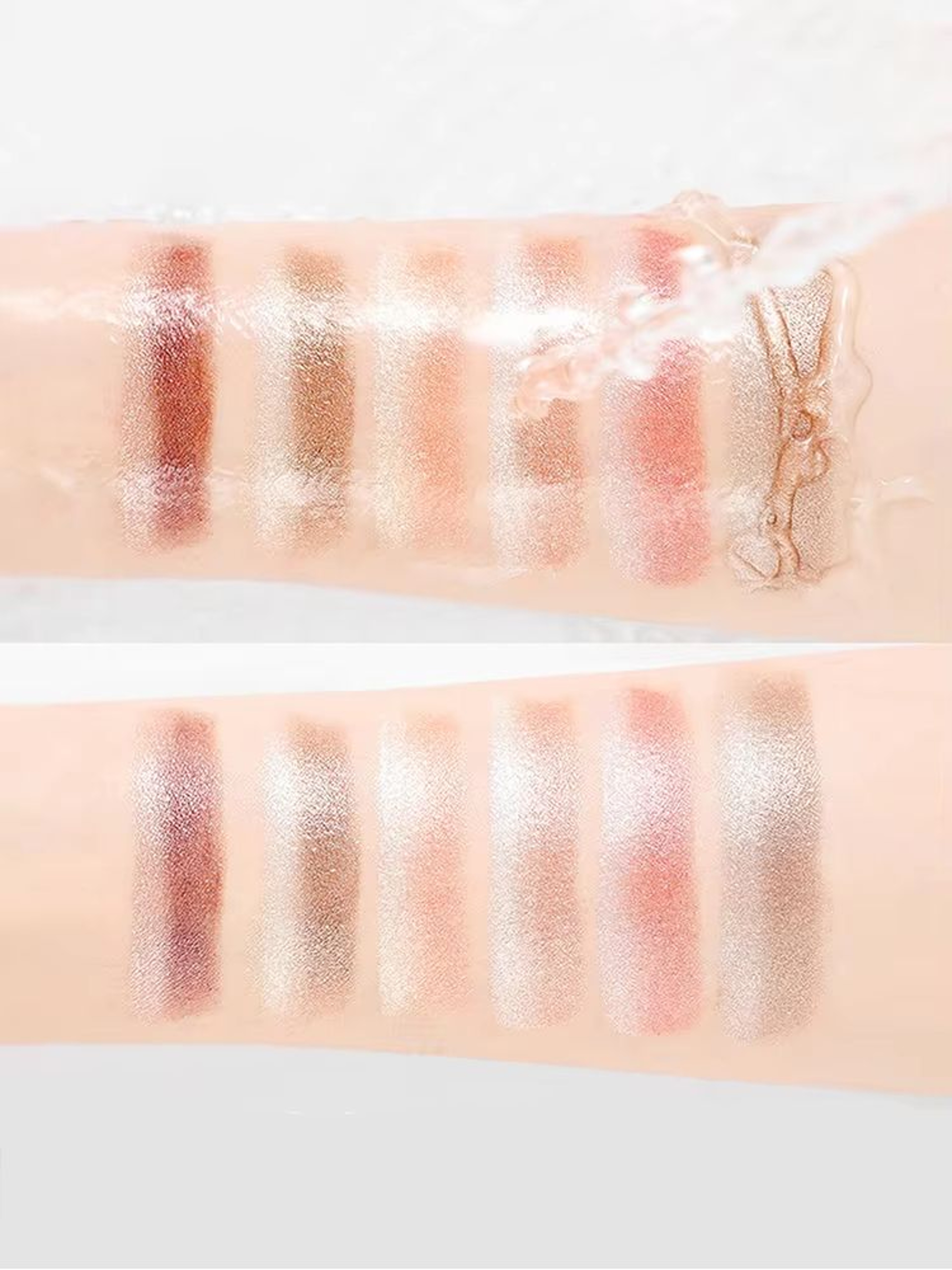 Gradient Two Color Eyeshadow Pen Waterproof Pearlescent Eyeshadow Stick Easy Blend Lazy Makeup 3