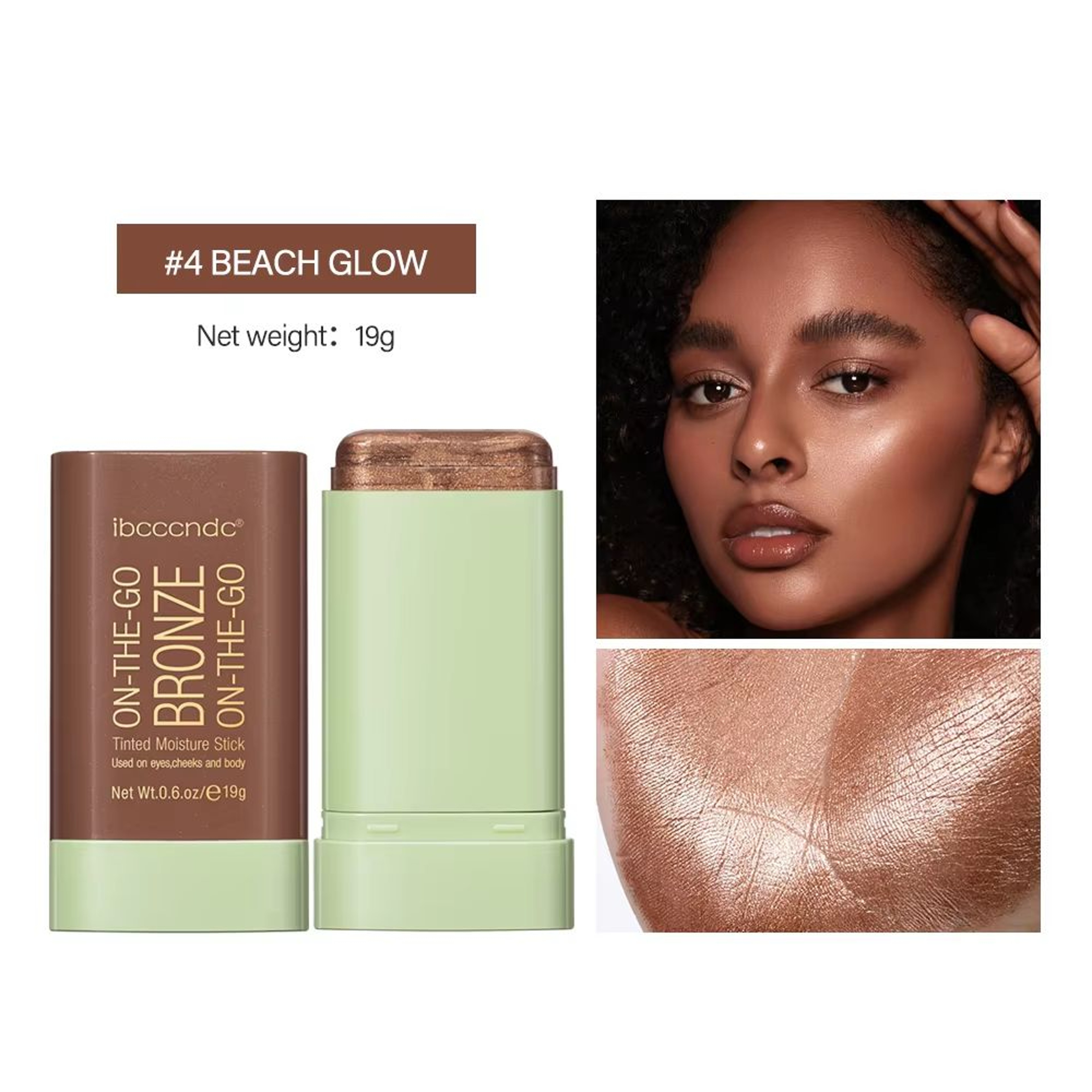 Radiant Glow Highlighter Stick 3 Color Face Contour Stick Brightening Concealer Makeup Pen 9