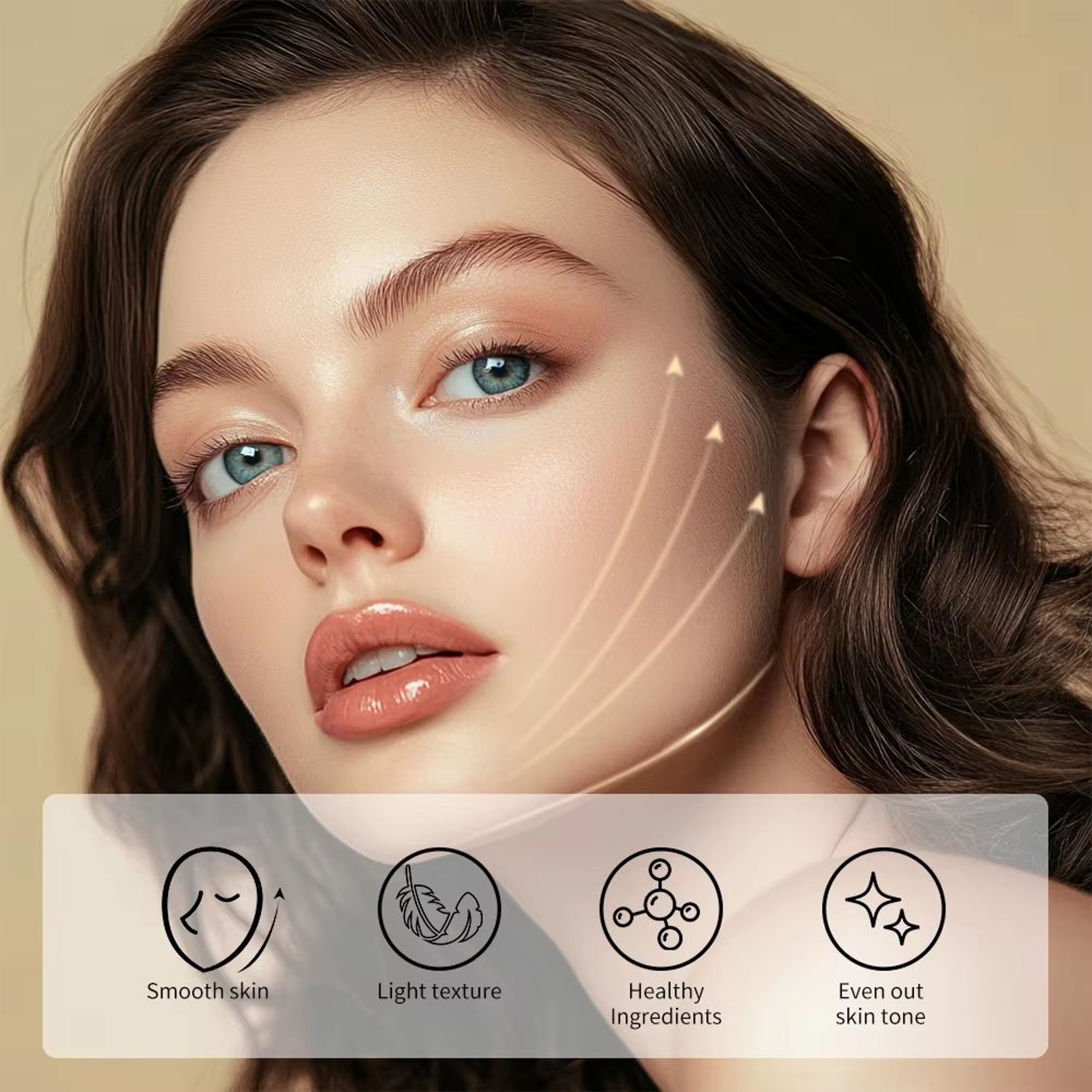 No Filter Face Tightening Primer Pore Blurring Makeup Base Cream For Smooth Skin 3