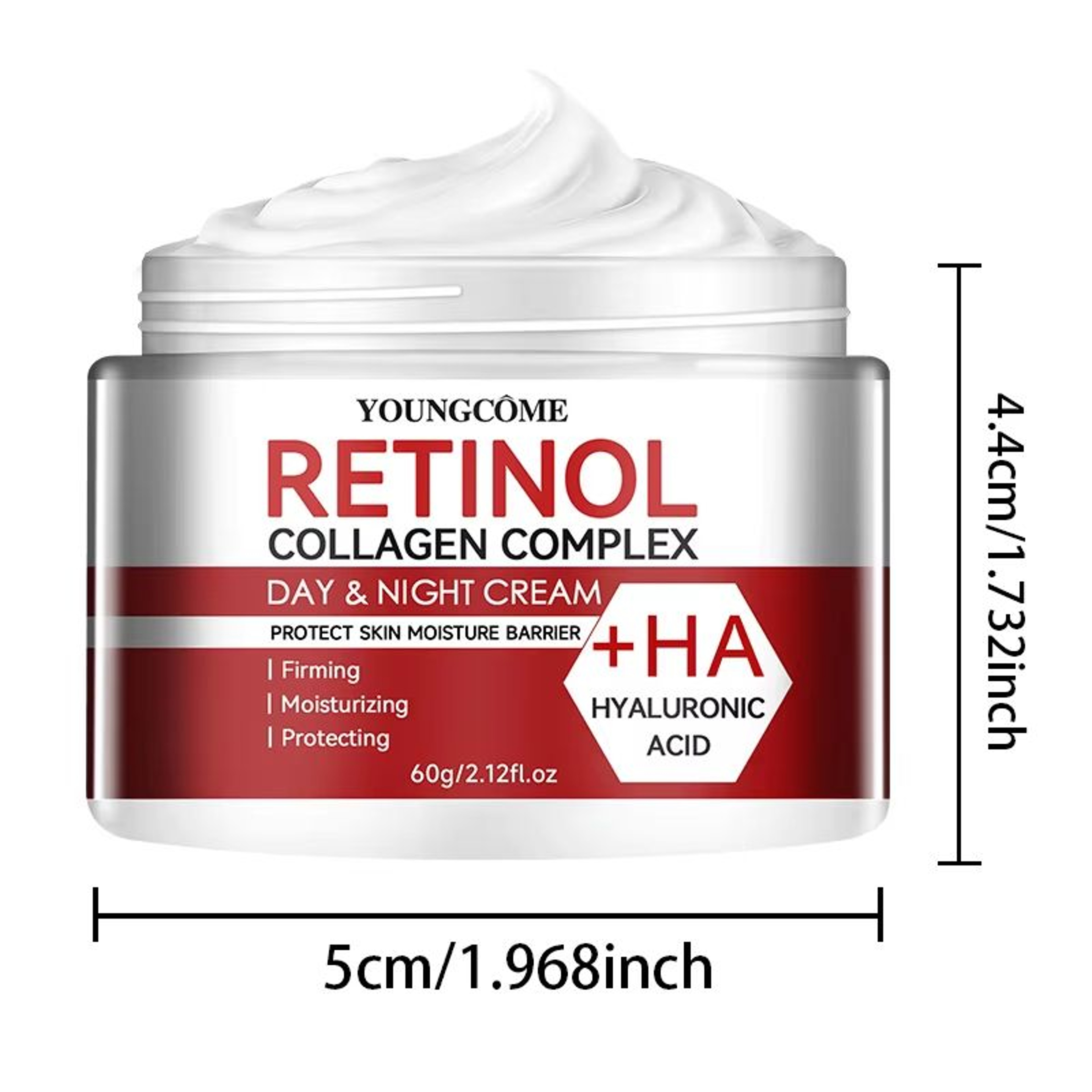 SADOER Retinol Collagen Face Cream Deep Hydration Anti Aging Moisturizing Cream For Skin Repair 7