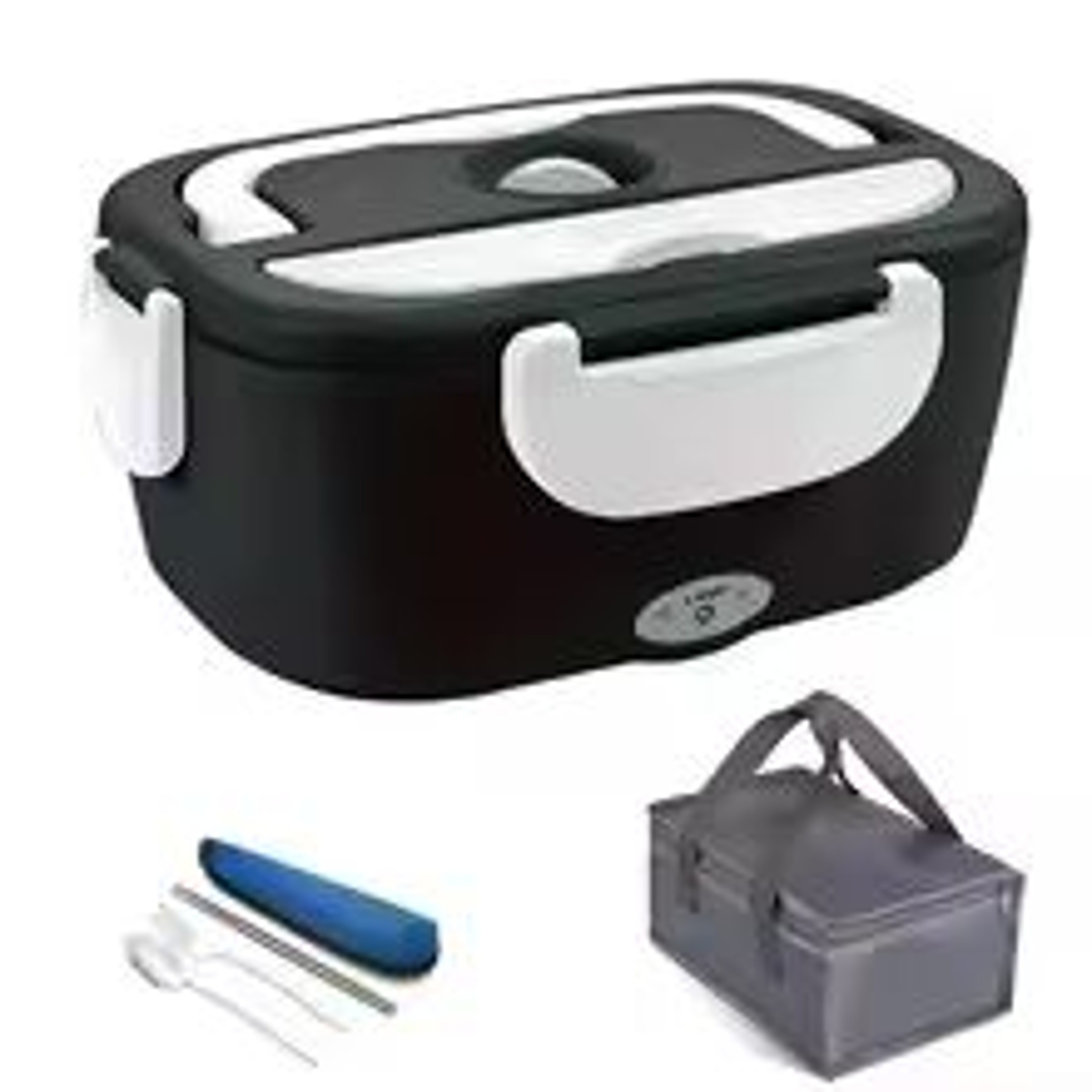 4 In 1 Electric Lunch Box Stainless Steel Food Warmer For Car Truck Office 7