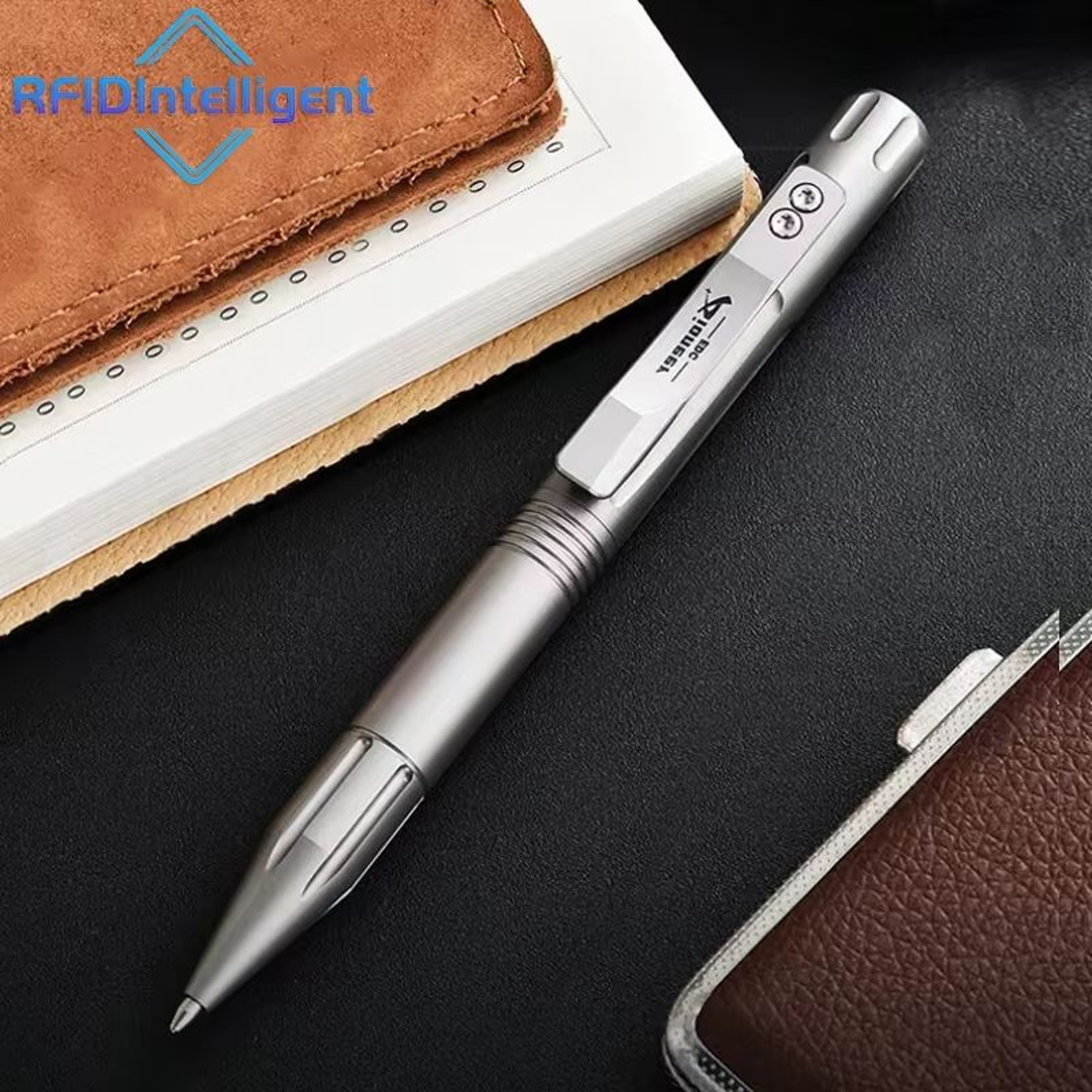 Titanium Tactical EDC Pen With Emergency Glass Breaker 2