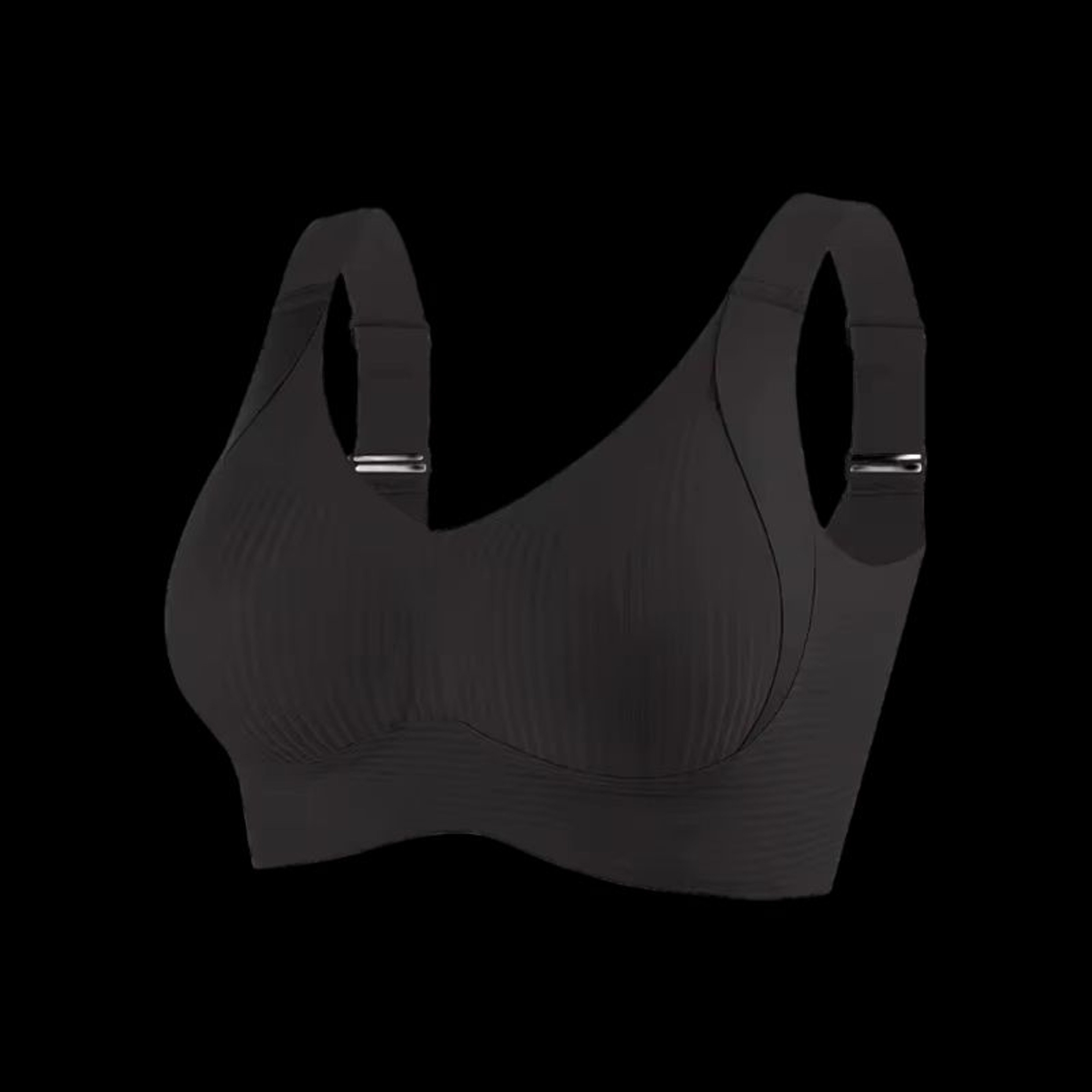 LiftEase Plus Size Wireless Bra Seamless Breathable Anti Sagging Bra With Wide Straps Comfort Suppo 4