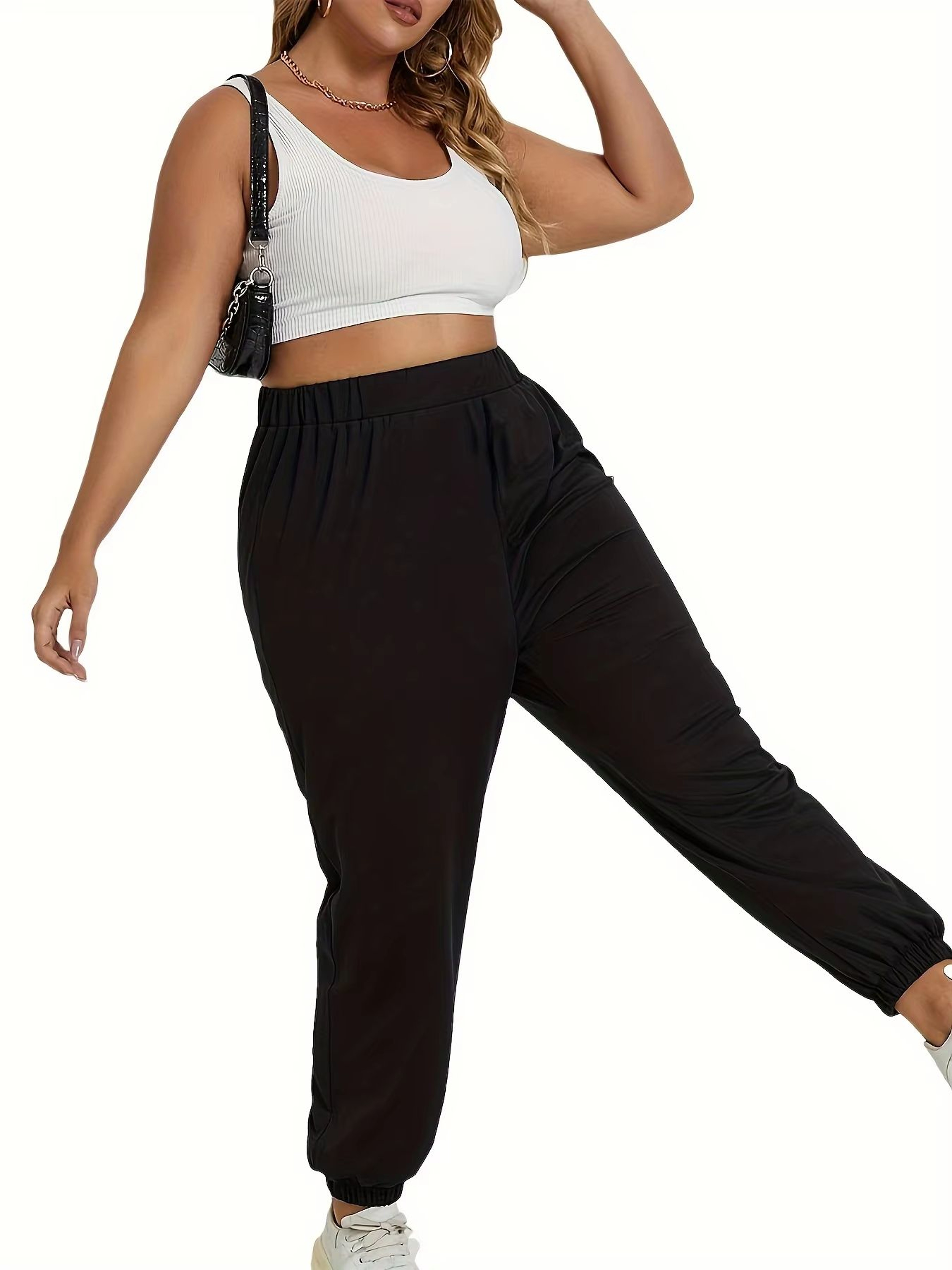 Plus Size Knitted Winter Leggings High Waist Warm Knit Leggings Women Soft Thermal Casual Leggings 3
