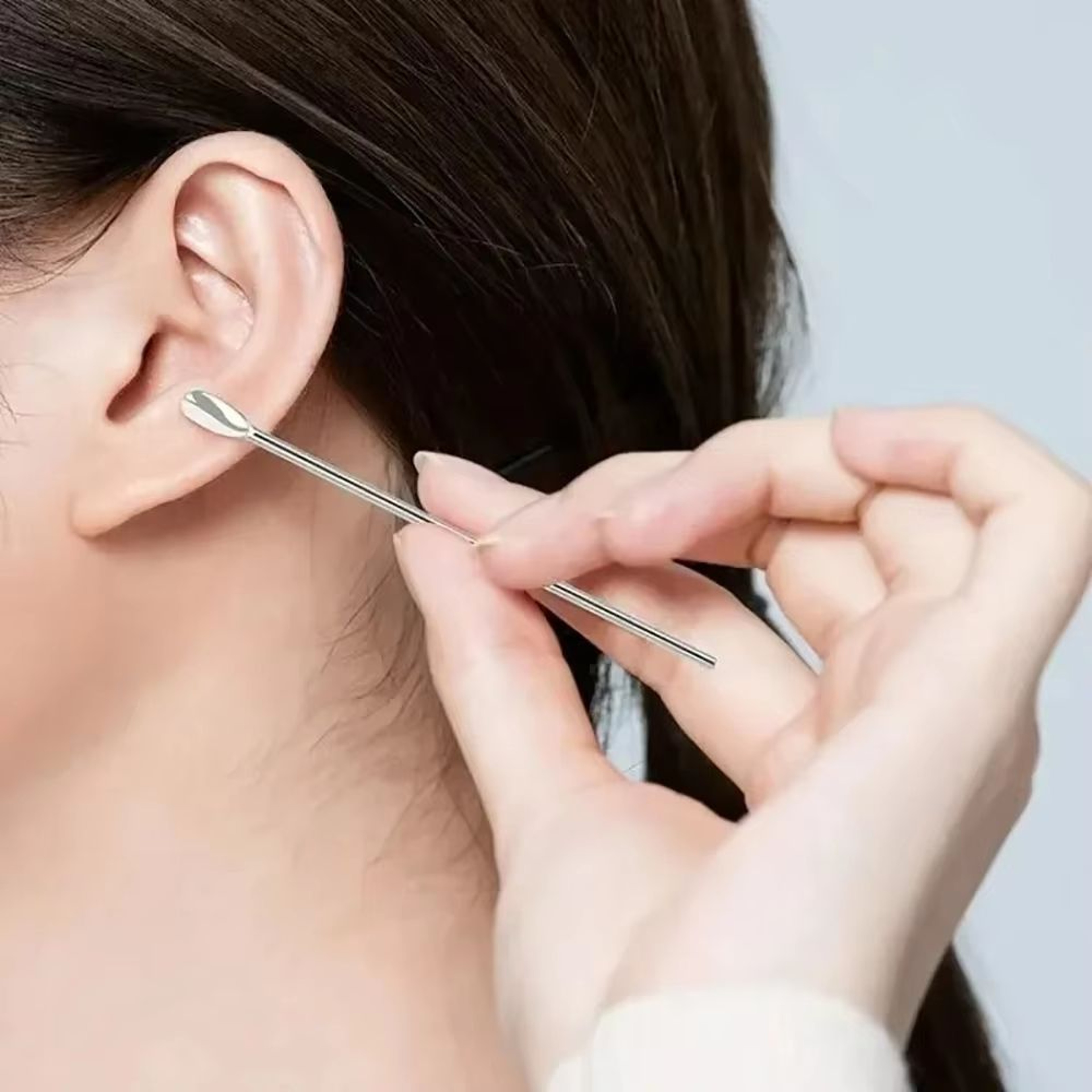 6 Piece Ear Wax Removal Kit Stainless Steel Ear Cleaner Tools Spiral Earpick  Curette Set 1