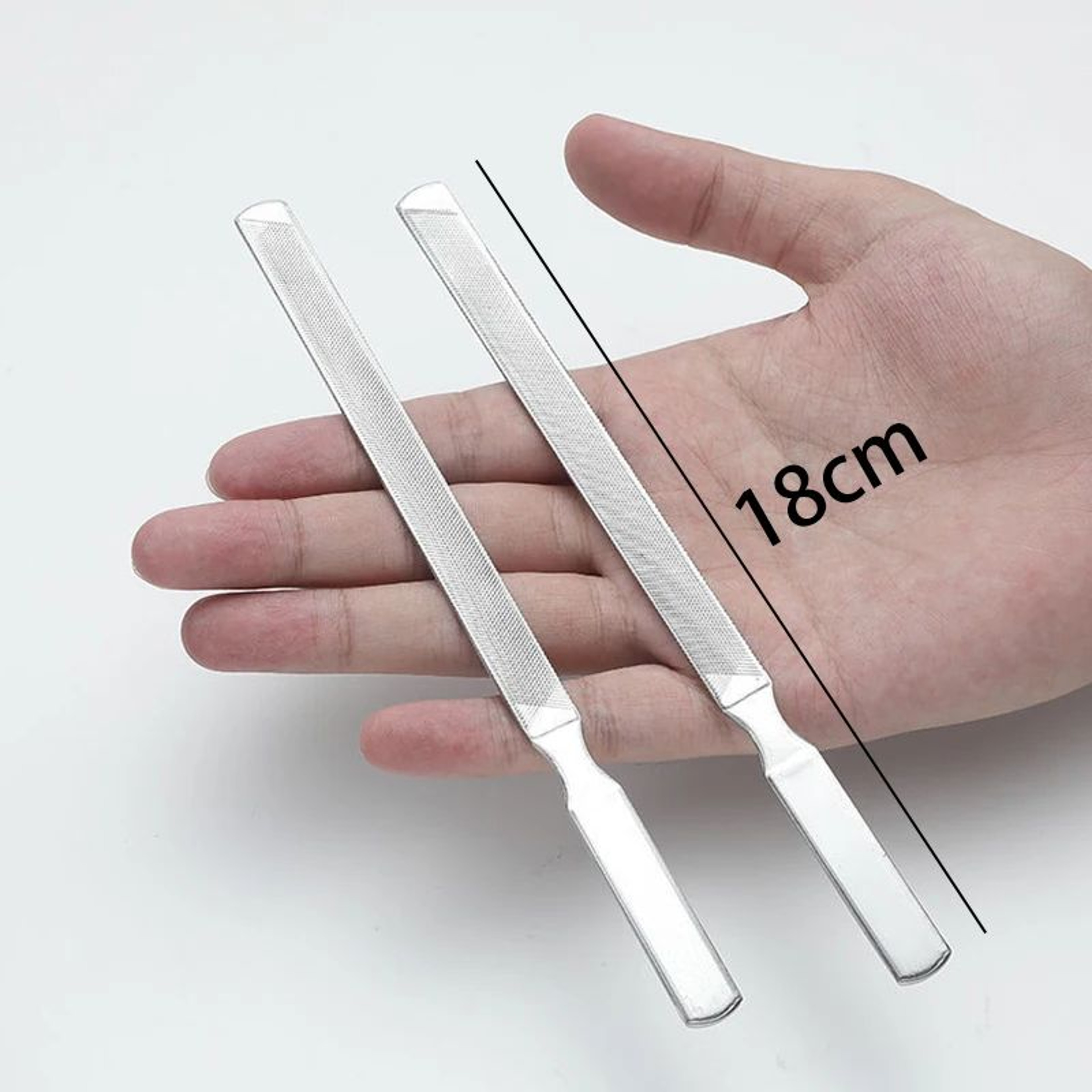 Professional Stainless Steel Nail File Polishing Metal Nail File For Manicure  Pedicure 4