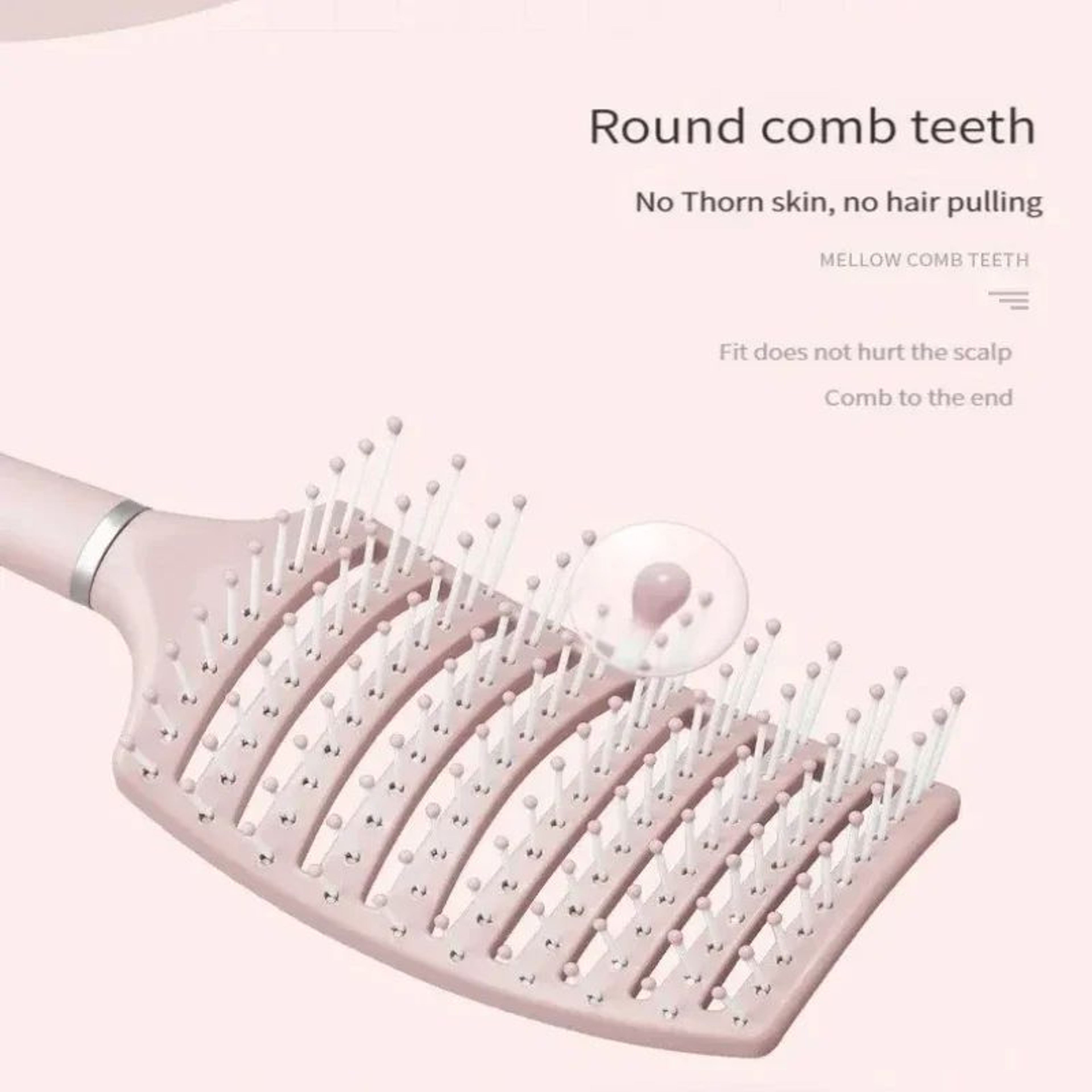 Air Cushion Scalp Massage Detangling Hair Brush For All Hair Types 3