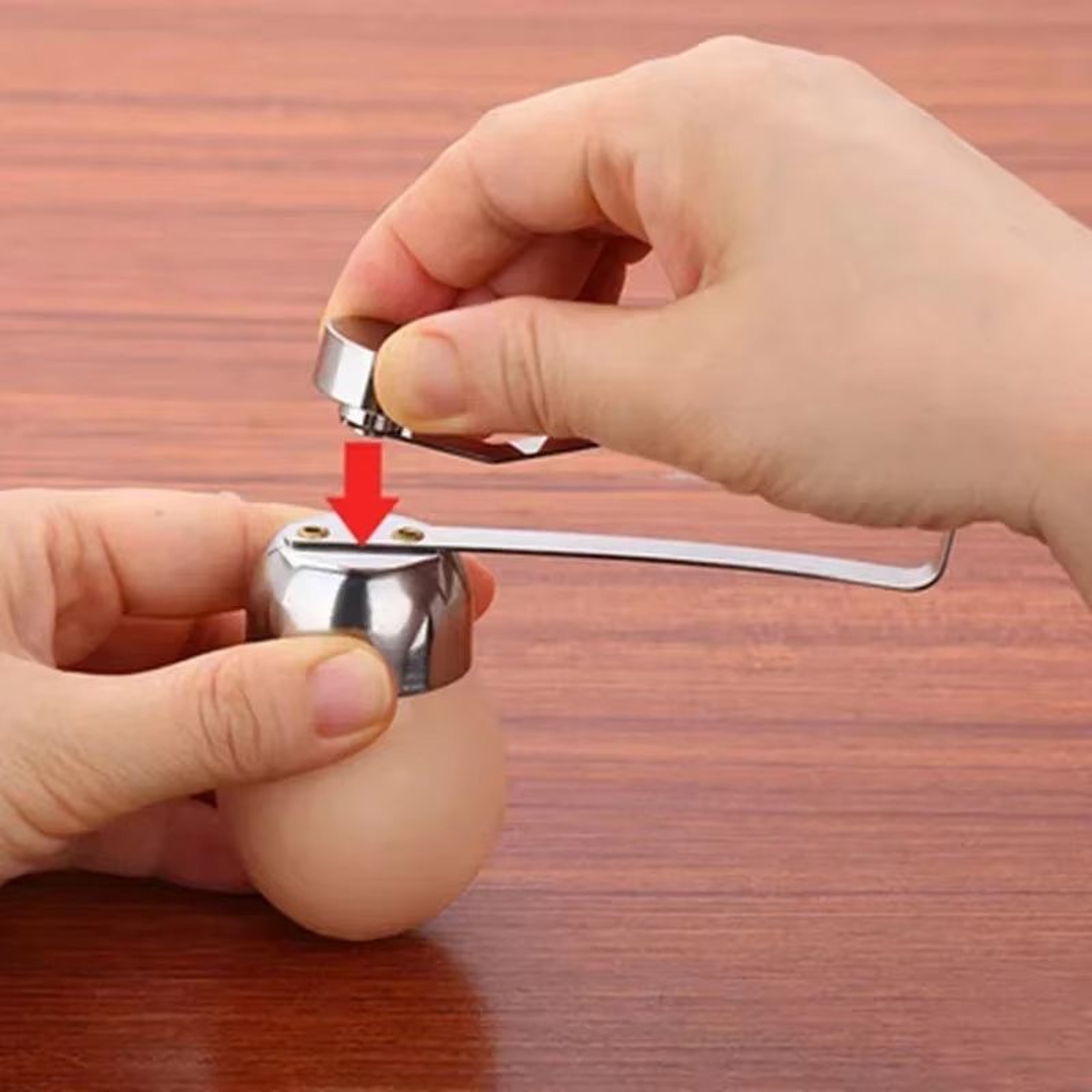 304 Stainless Steel Egg Shell Opener Precision Egg Topper Cutter With Separator Tool 3