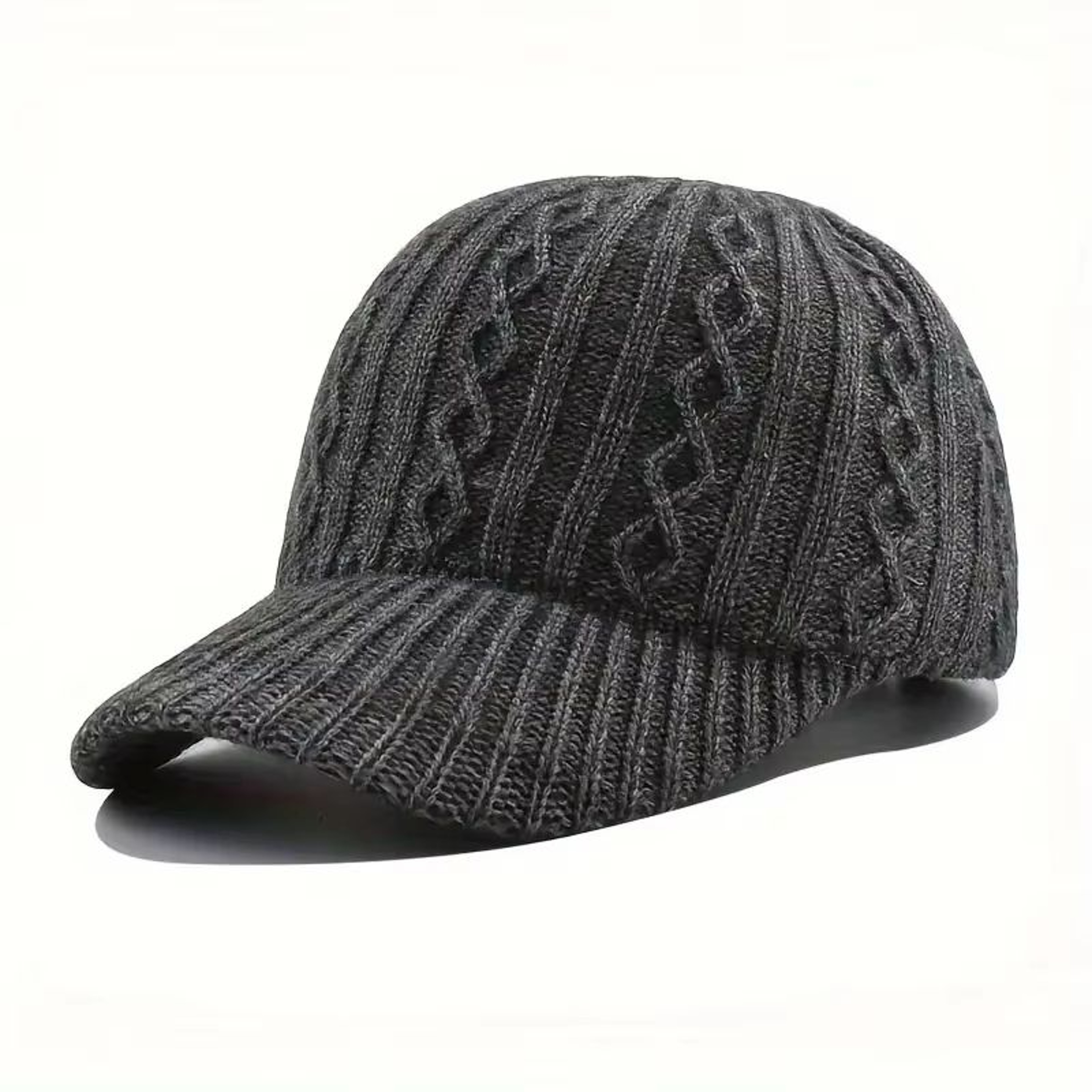 CozyPeak Knitted Baseball Cap For Warm Autumn And Winter Style 8