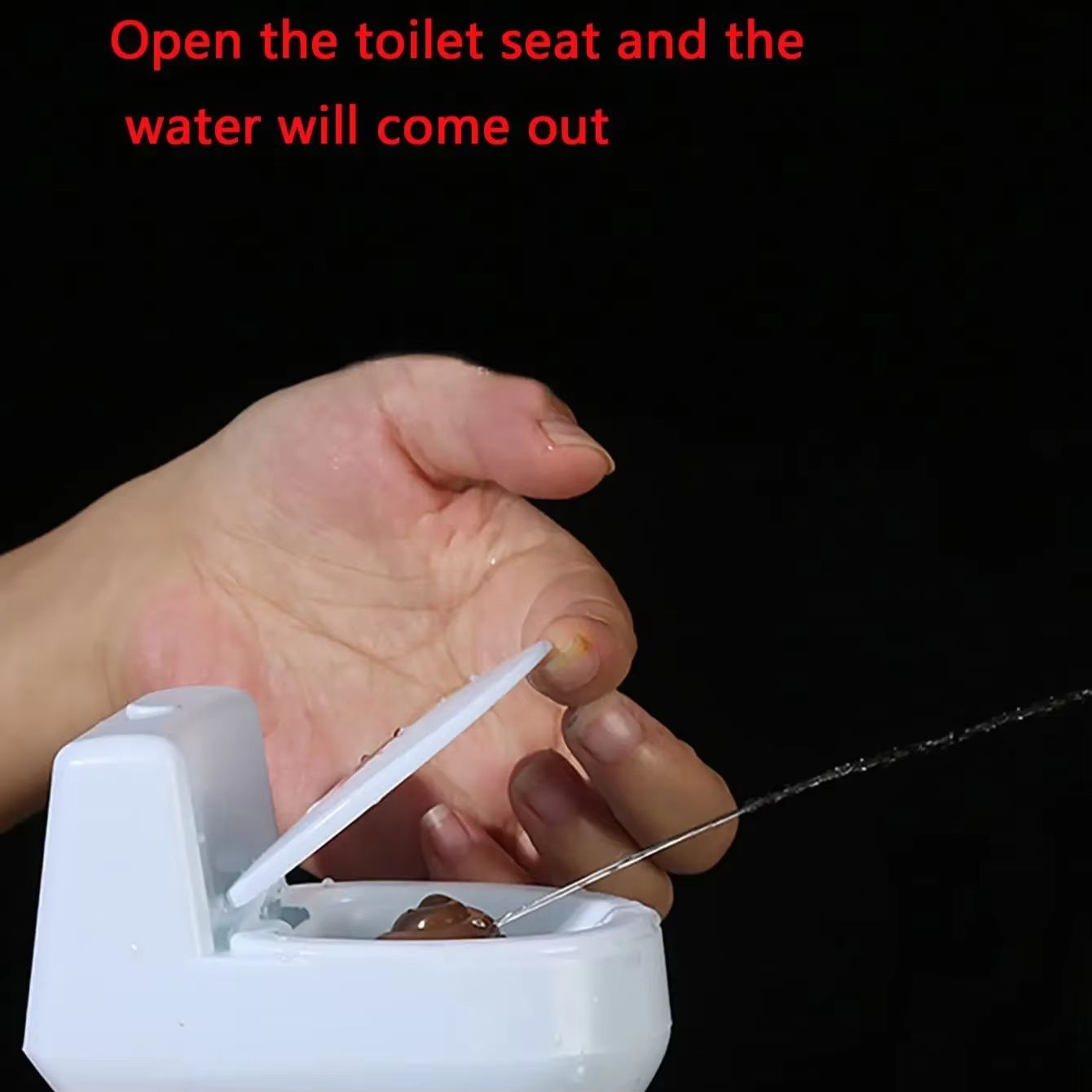 Funny Puppy Spray Prank Toy Toilet Simulation Joke Sprinkler 2