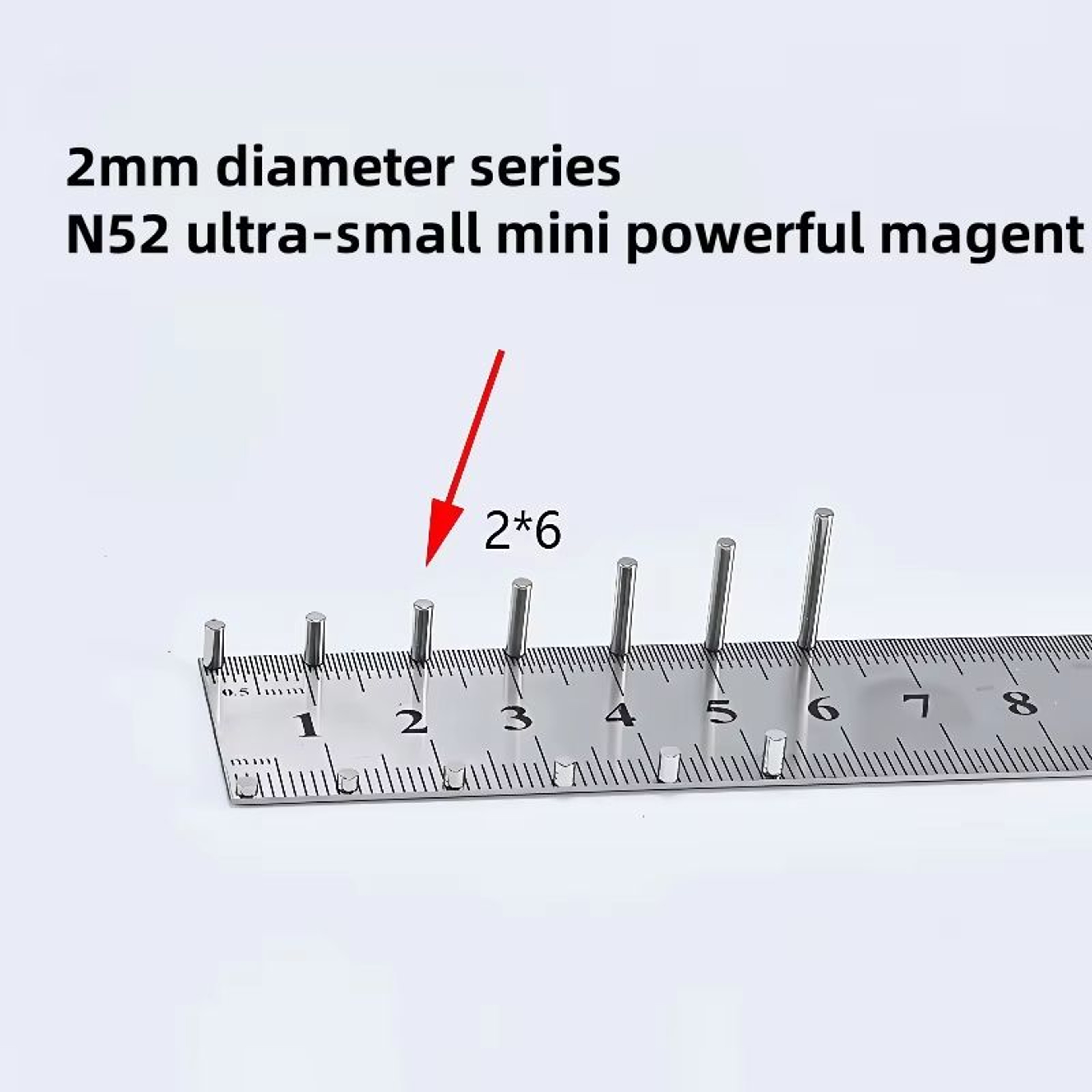 N52 Mini Neodymium Magnets Set  Strong Mini Magnets 2mm UltraPowerful Refrigerator  Craft Magnets 1 15