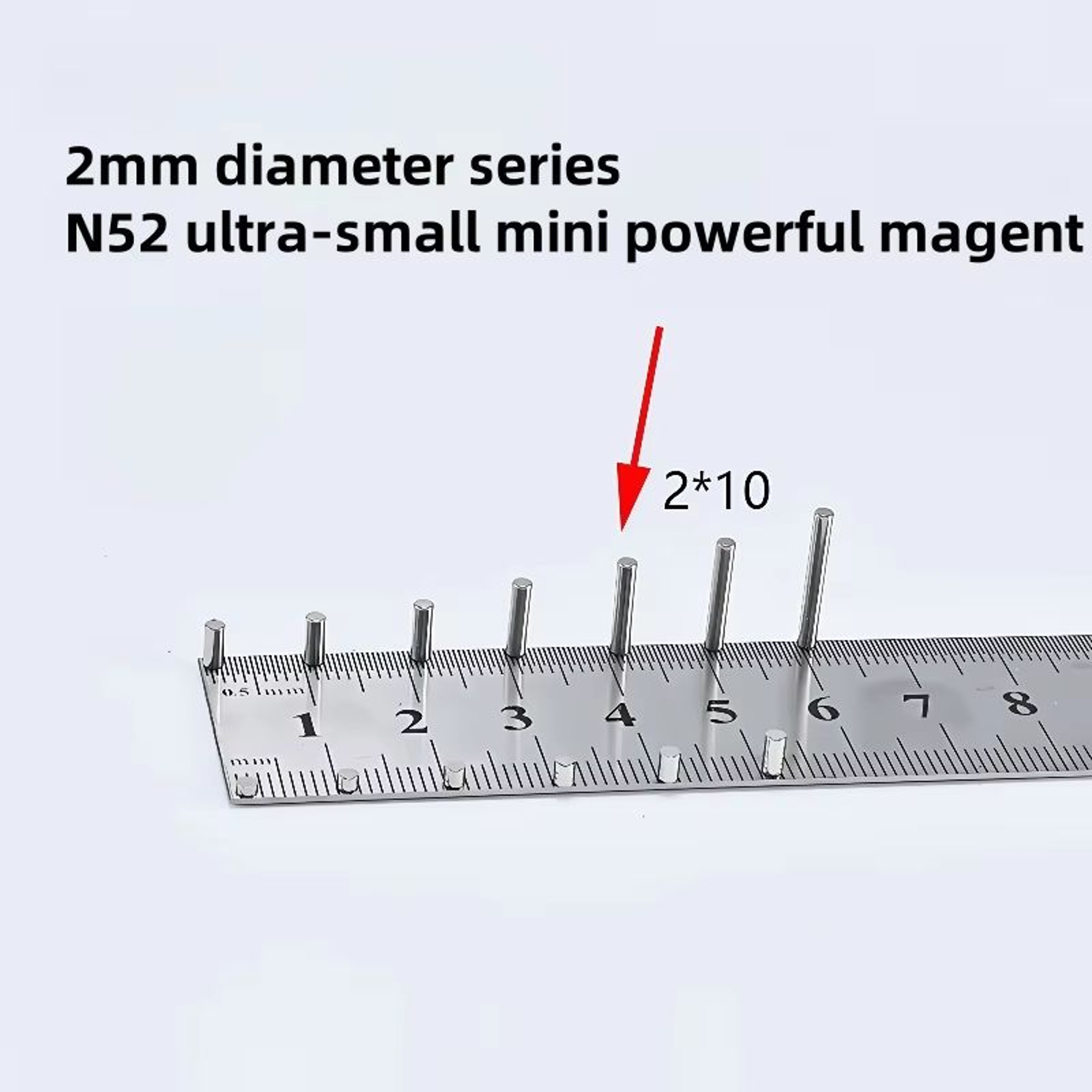 N52 Mini Neodymium Magnets Set  Strong Mini Magnets 2mm UltraPowerful Refrigerator  Craft Magnets 1 16