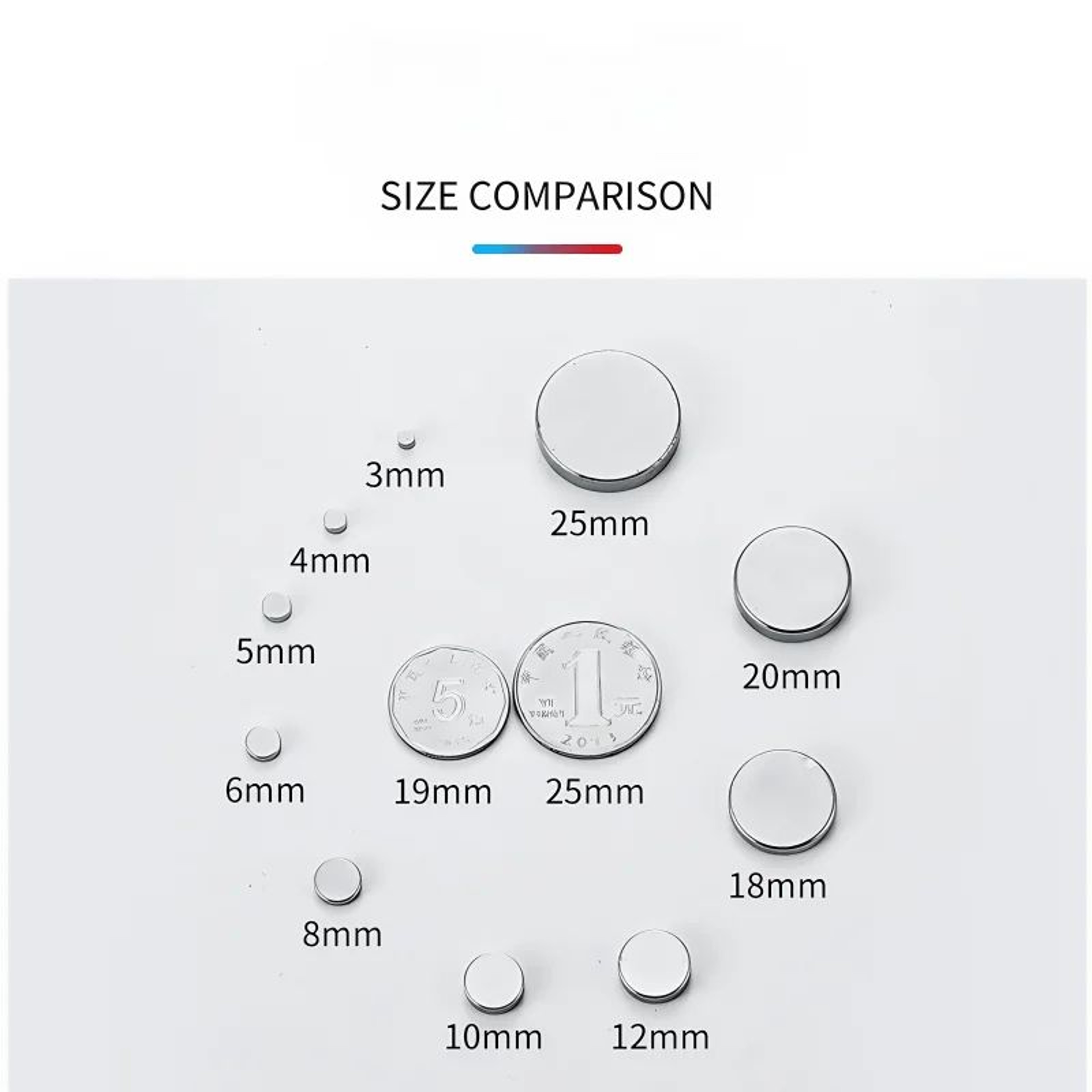 N52 Mini Neodymium Magnets Set  Strong Mini Magnets 2mm UltraPowerful Refrigerator  Craft Magnets 1 2
