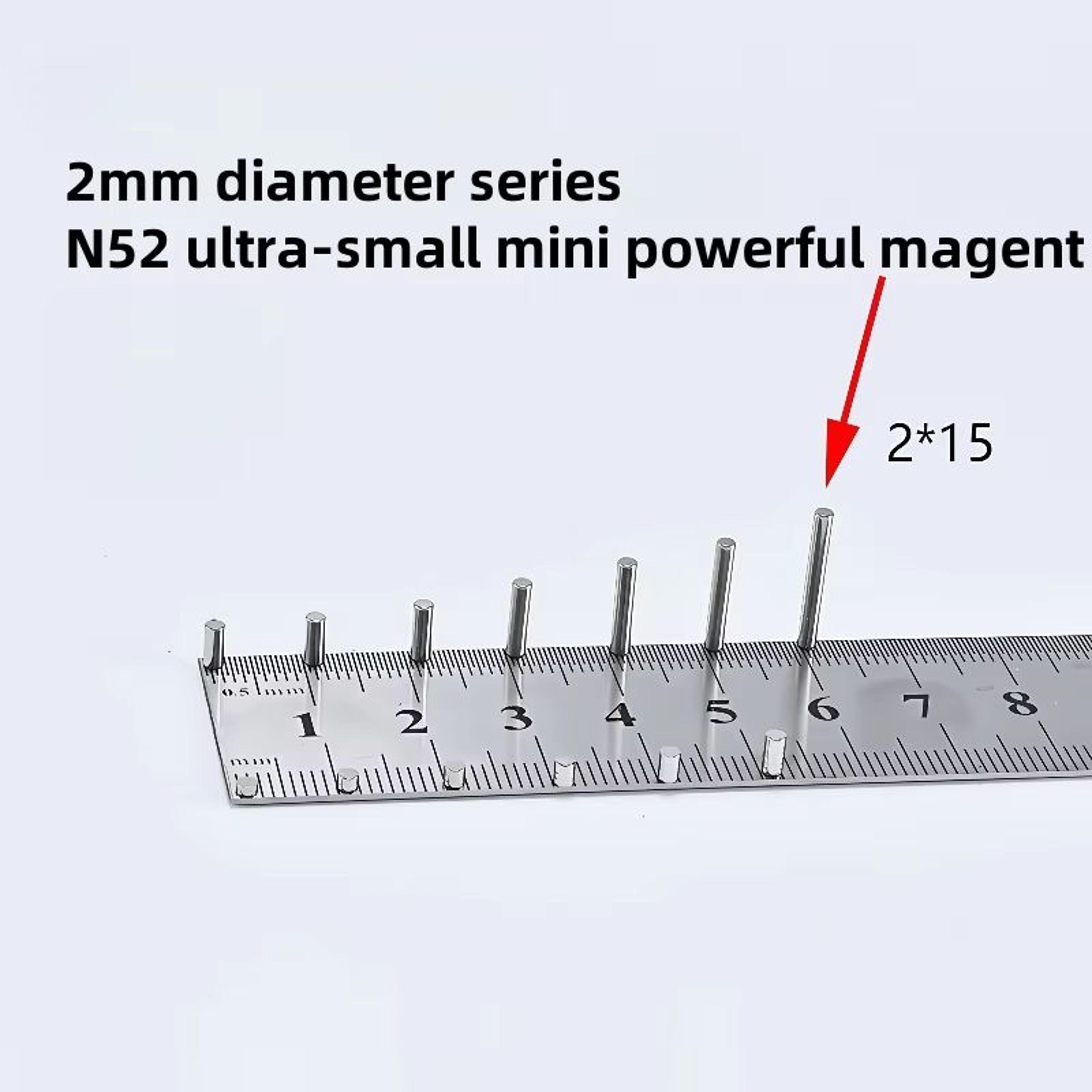 N52 Mini Neodymium Magnets Set  Strong Mini Magnets 2mm UltraPowerful Refrigerator  Craft Magnets 1 18
