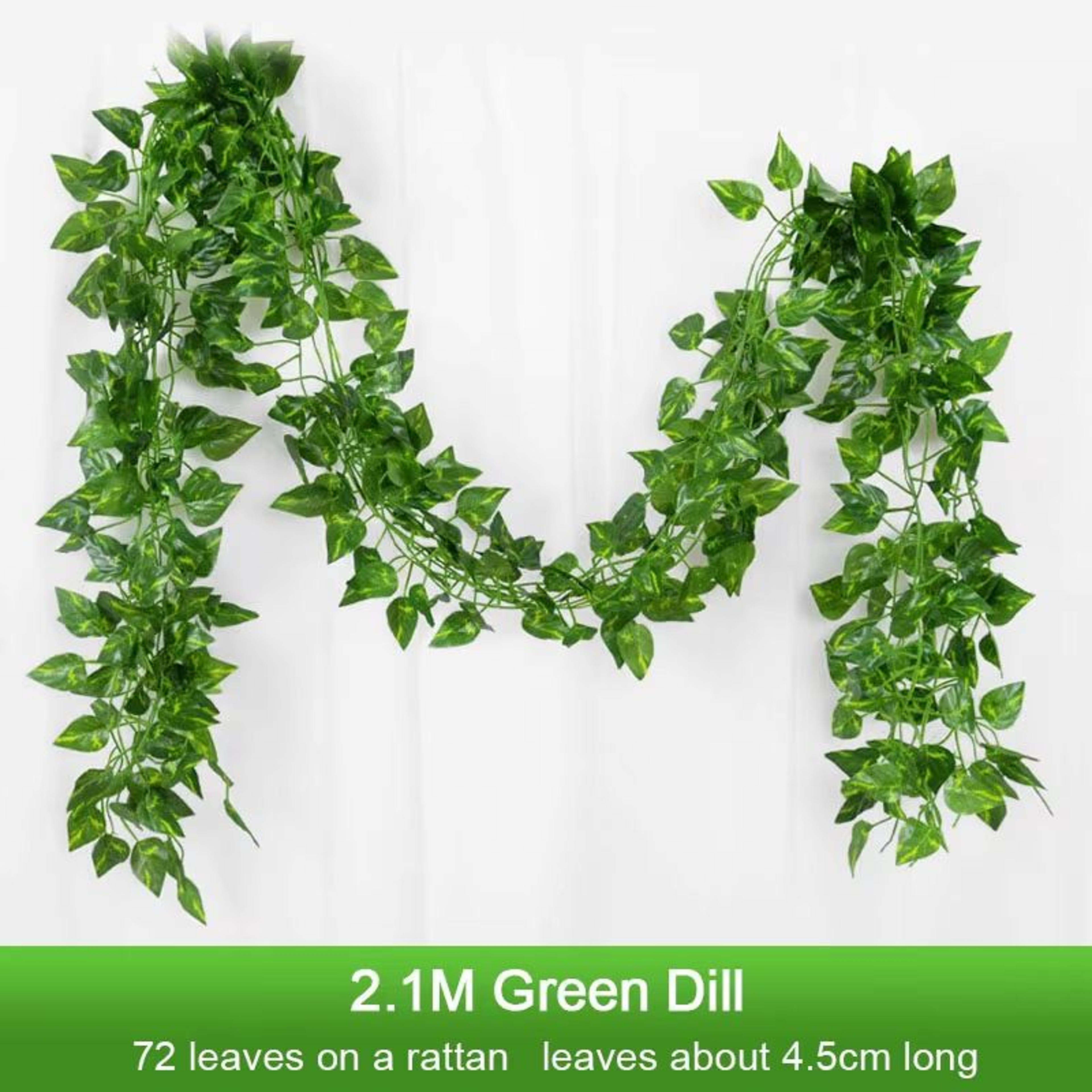21M Artificial Ivy Garland Silk Hanging Vine Wall Decor Greenery 6