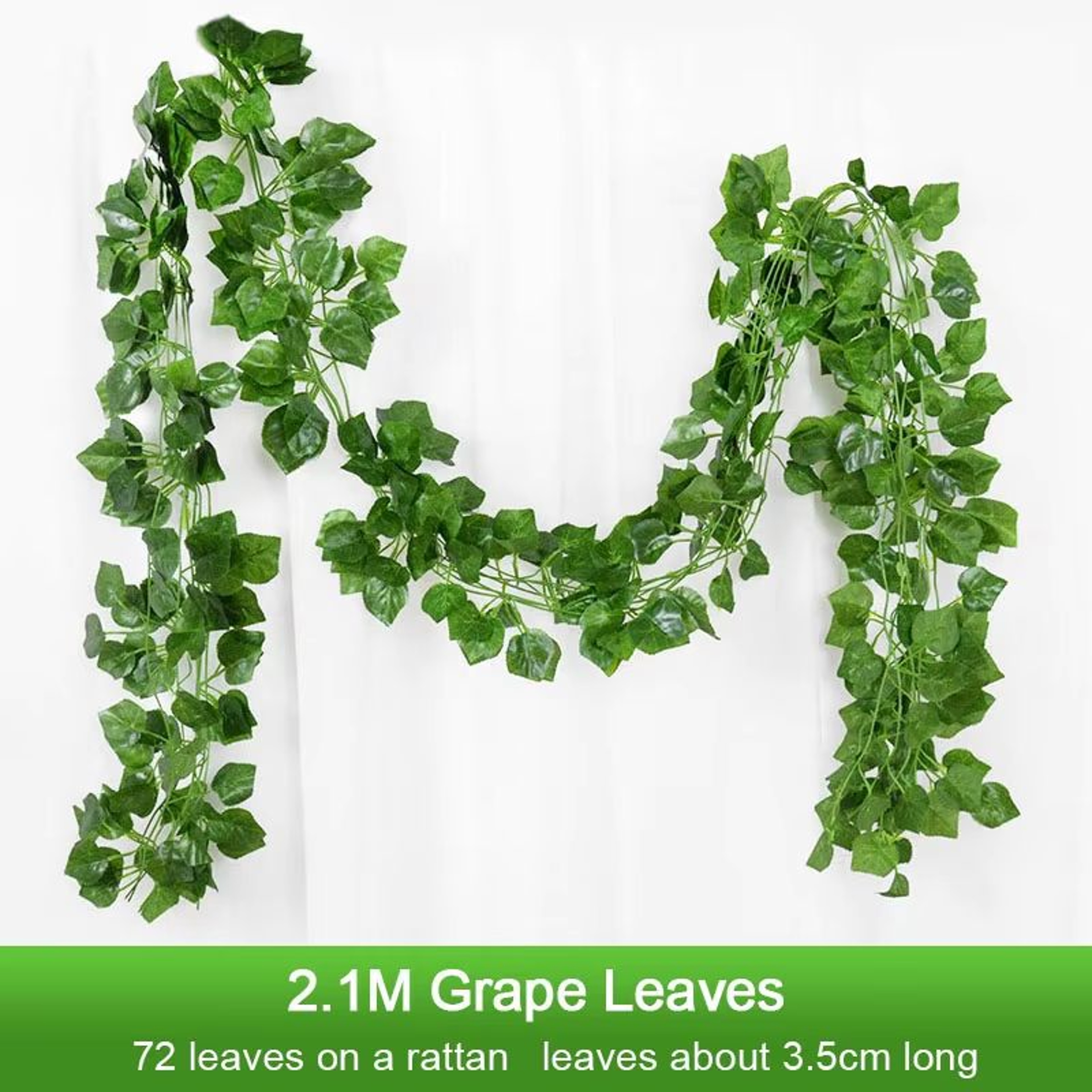 21M Artificial Ivy Garland Silk Hanging Vine Wall Decor Greenery 10