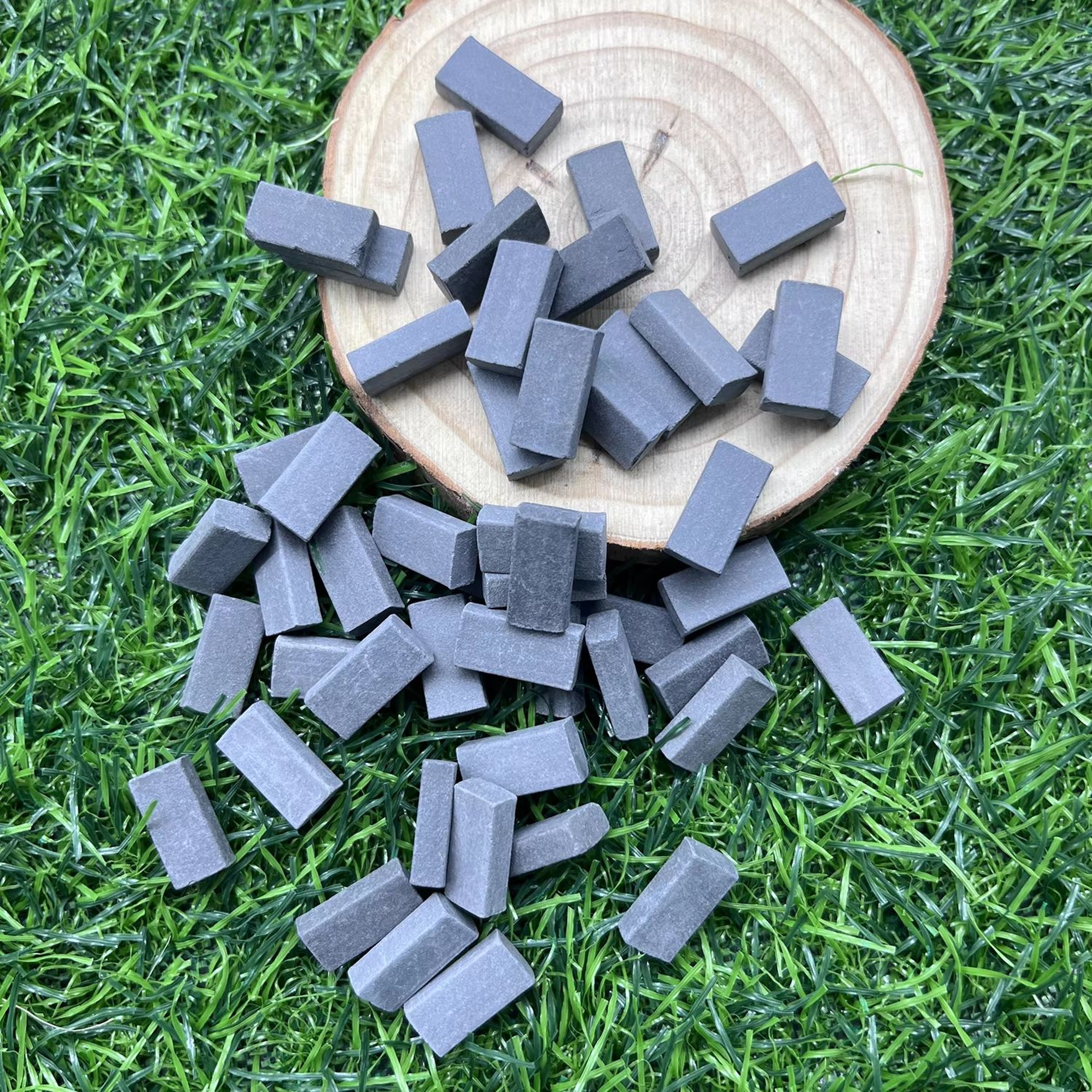 Mini Clay Brick Set For DIY Figurines  Architectural Displays 100PCS 8