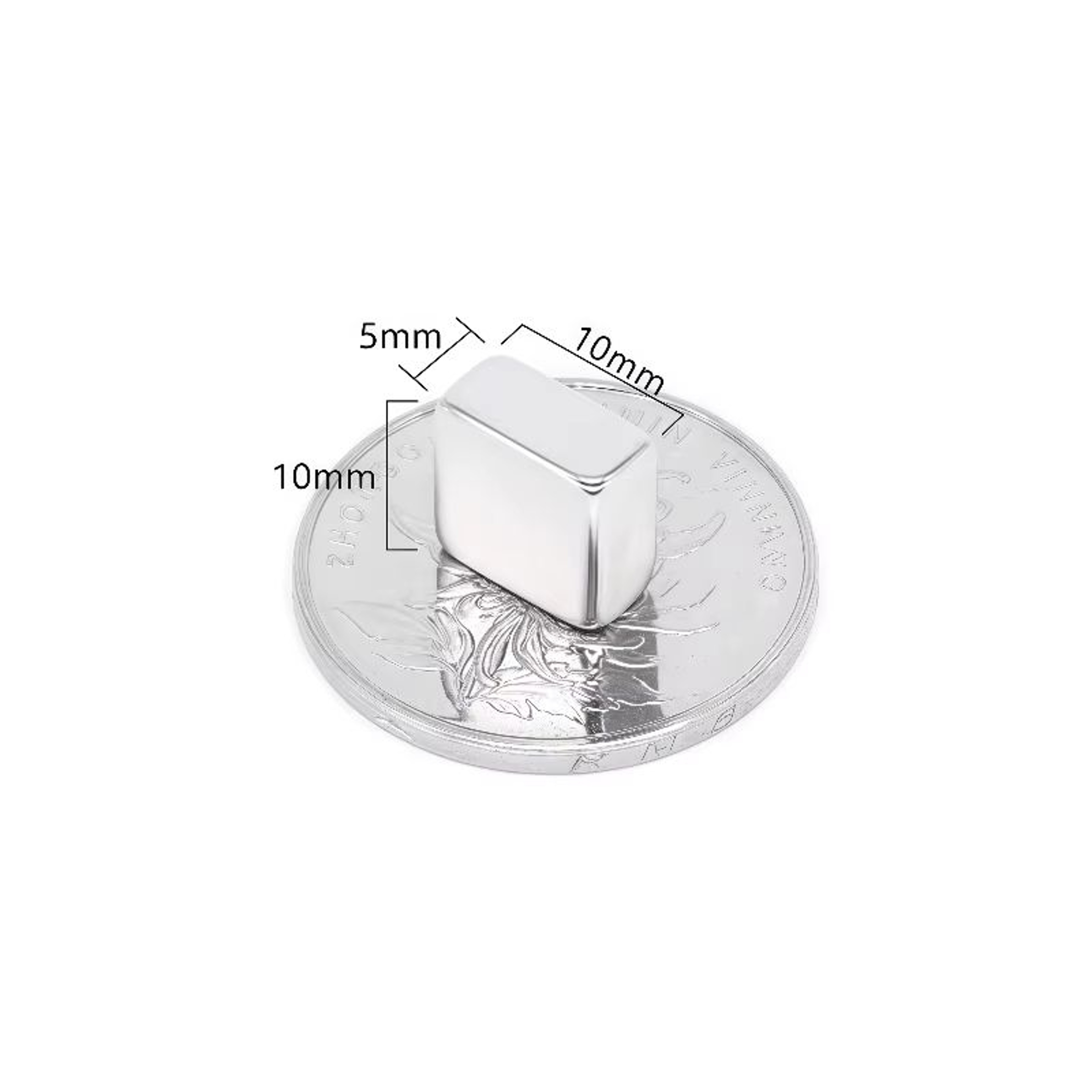 N52 Strong Square Magnet Set 10pcs Compact Rare Earth Magnets For Home Office Use 7