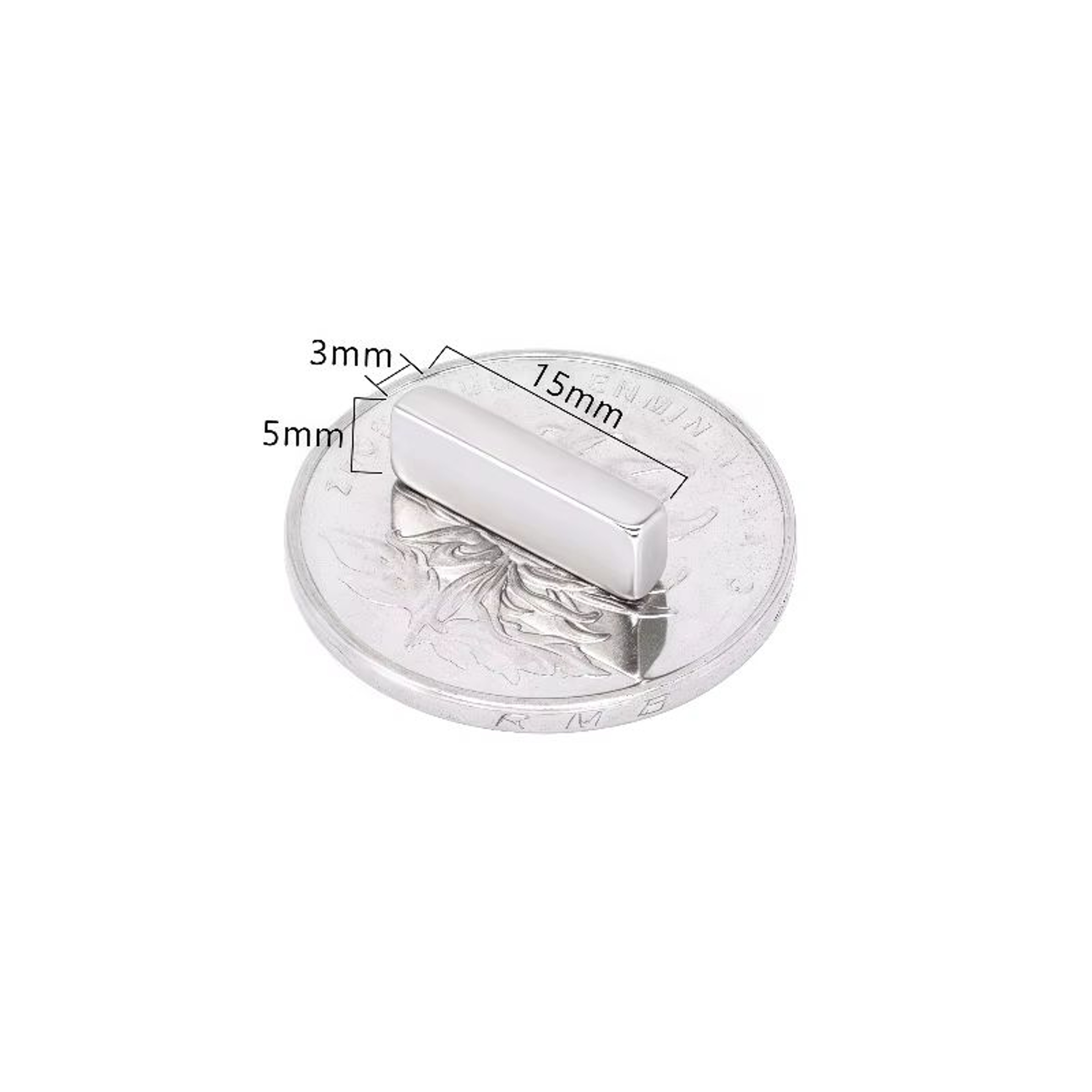 N52 Strong Square Magnet Set 10pcs Compact Rare Earth Magnets For Home Office Use 8