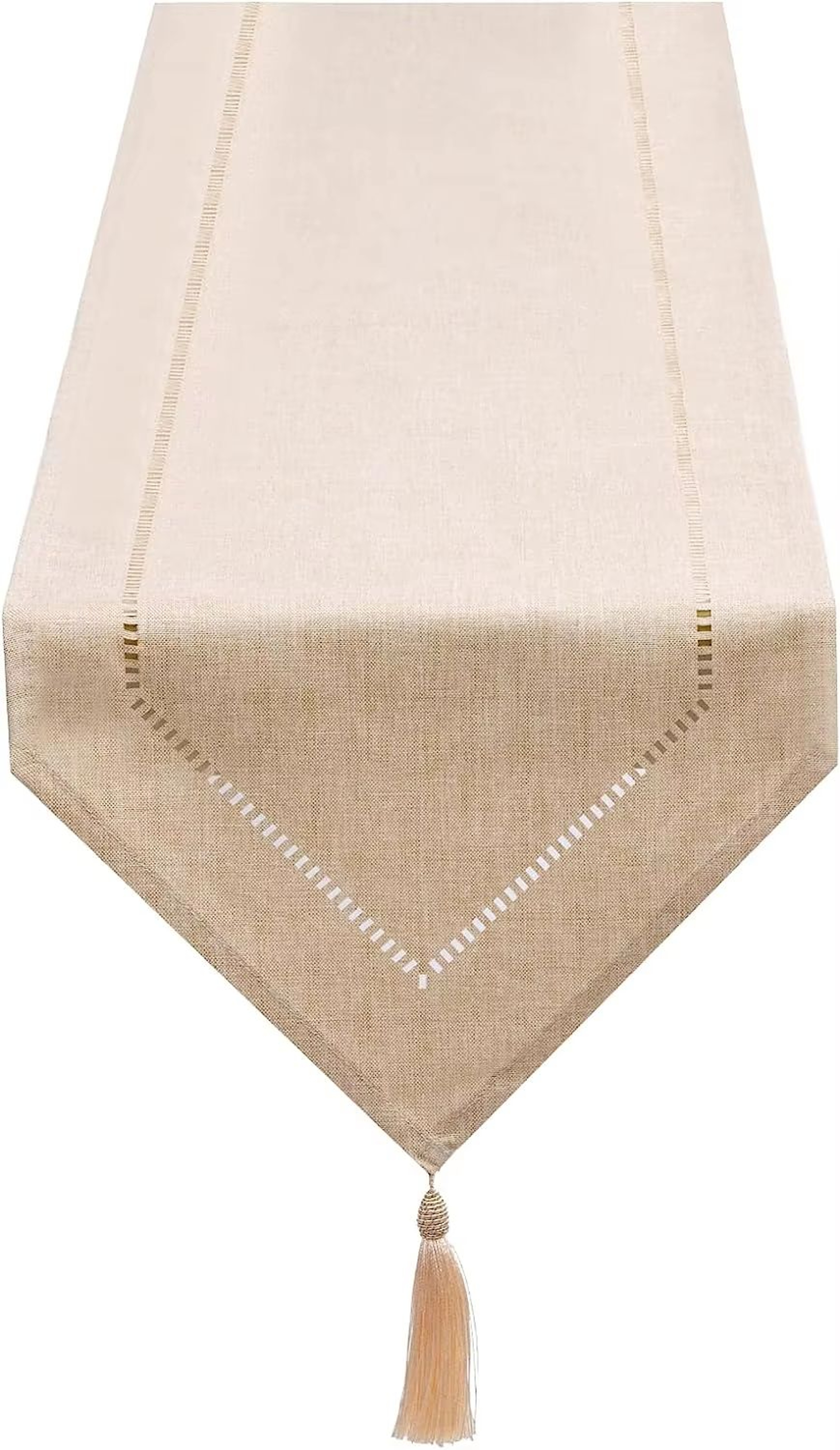 Modern Linen Table Runner For Dining Table Elegant Solid Color Table Decor 9