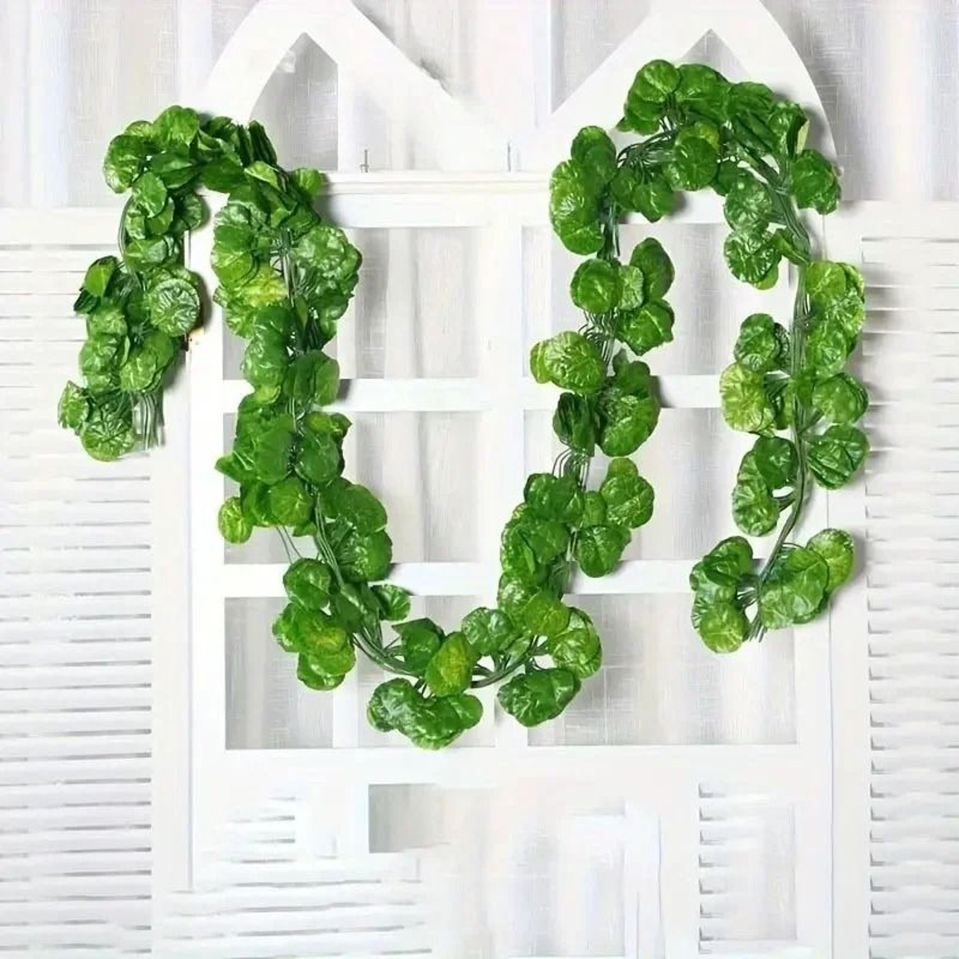 Lifelike Artificial Ivy Leaf Hanging Vine Garland For Home And Event Decor 9