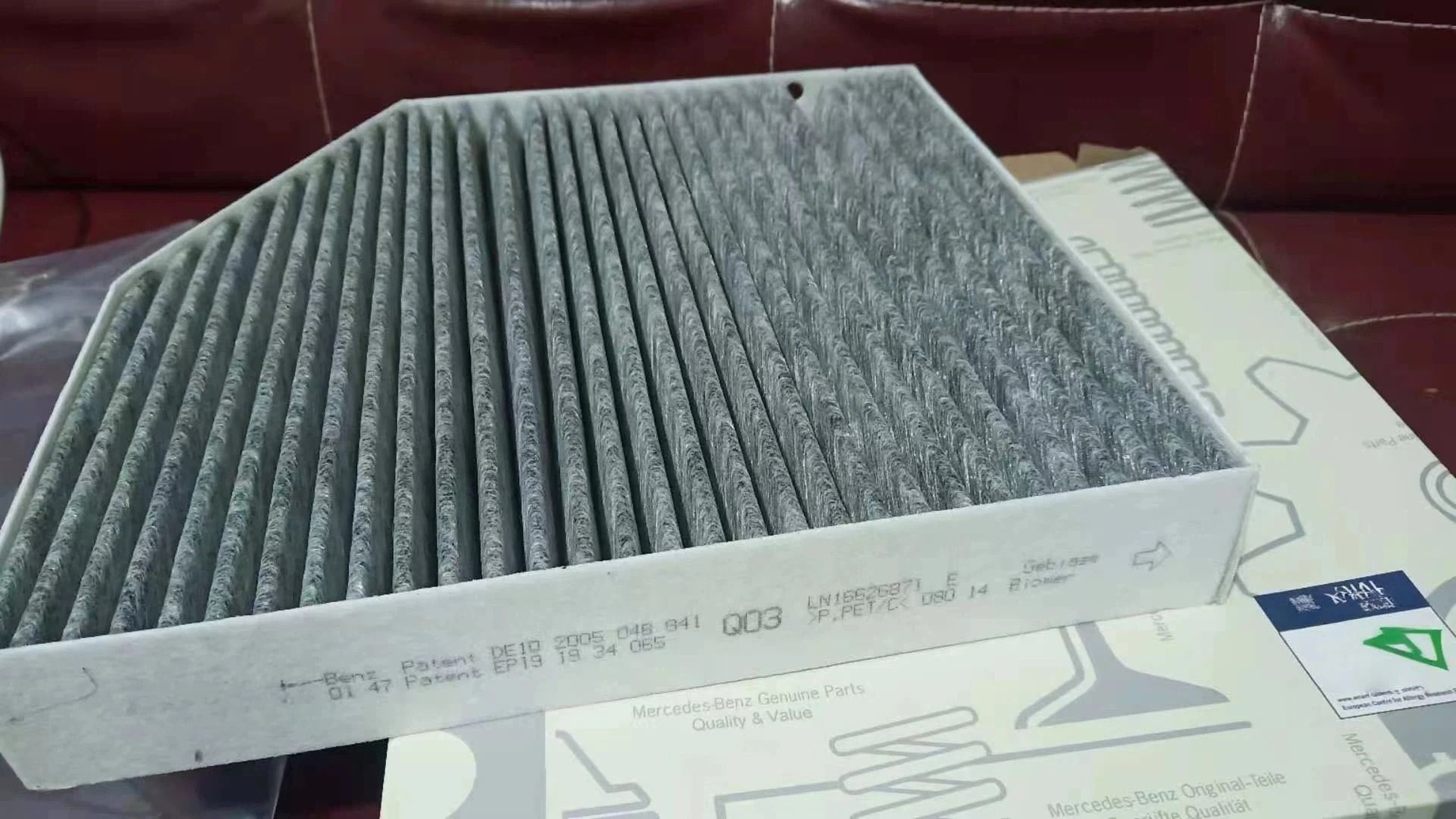 Cabin Air Filter For Mercedes Benz W205 W213 GLC CLS Activated Carbon Replacement 4