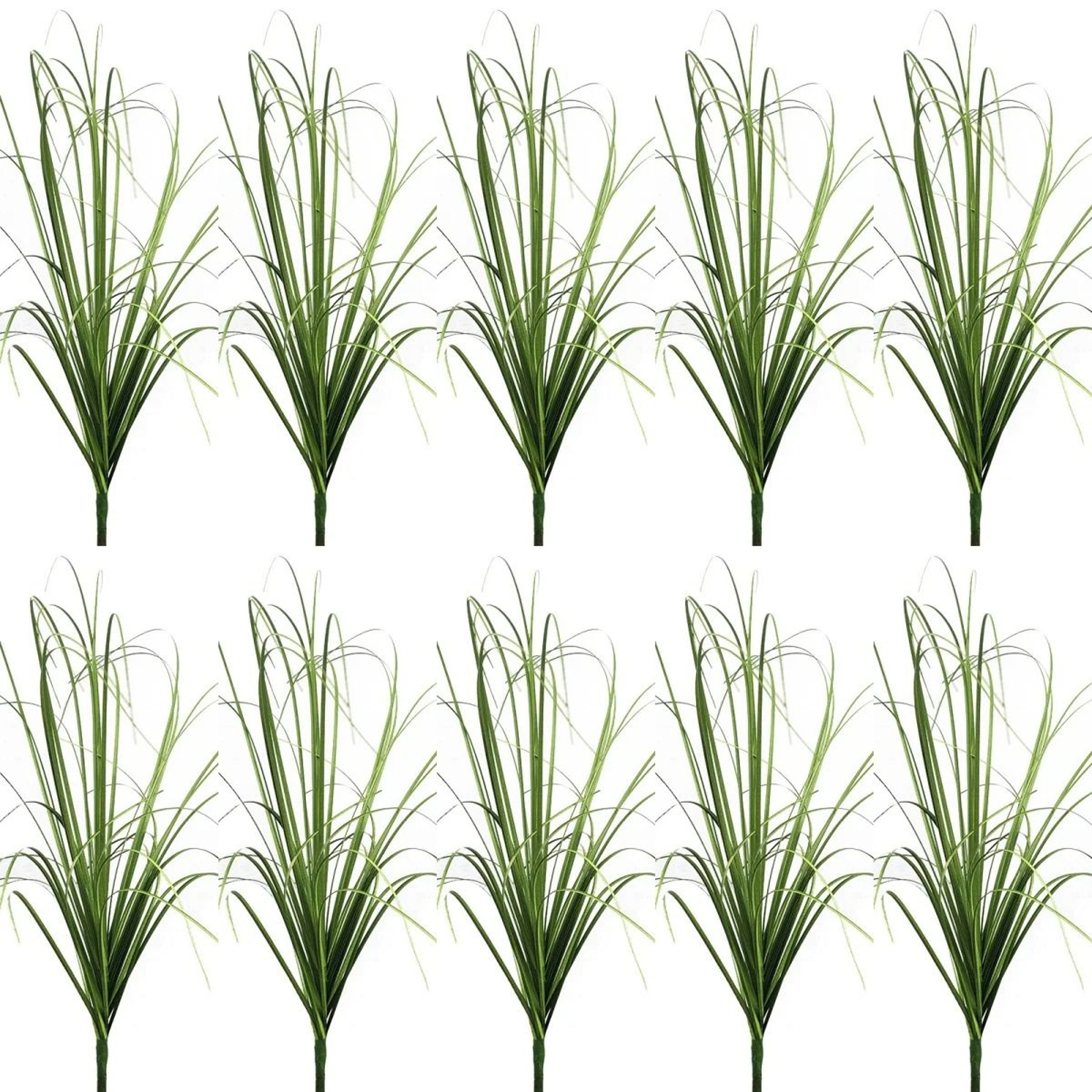 Realistic Artificial Grass Bush Decor Mini Faux Greenery For Home And DIY Landscaping 6