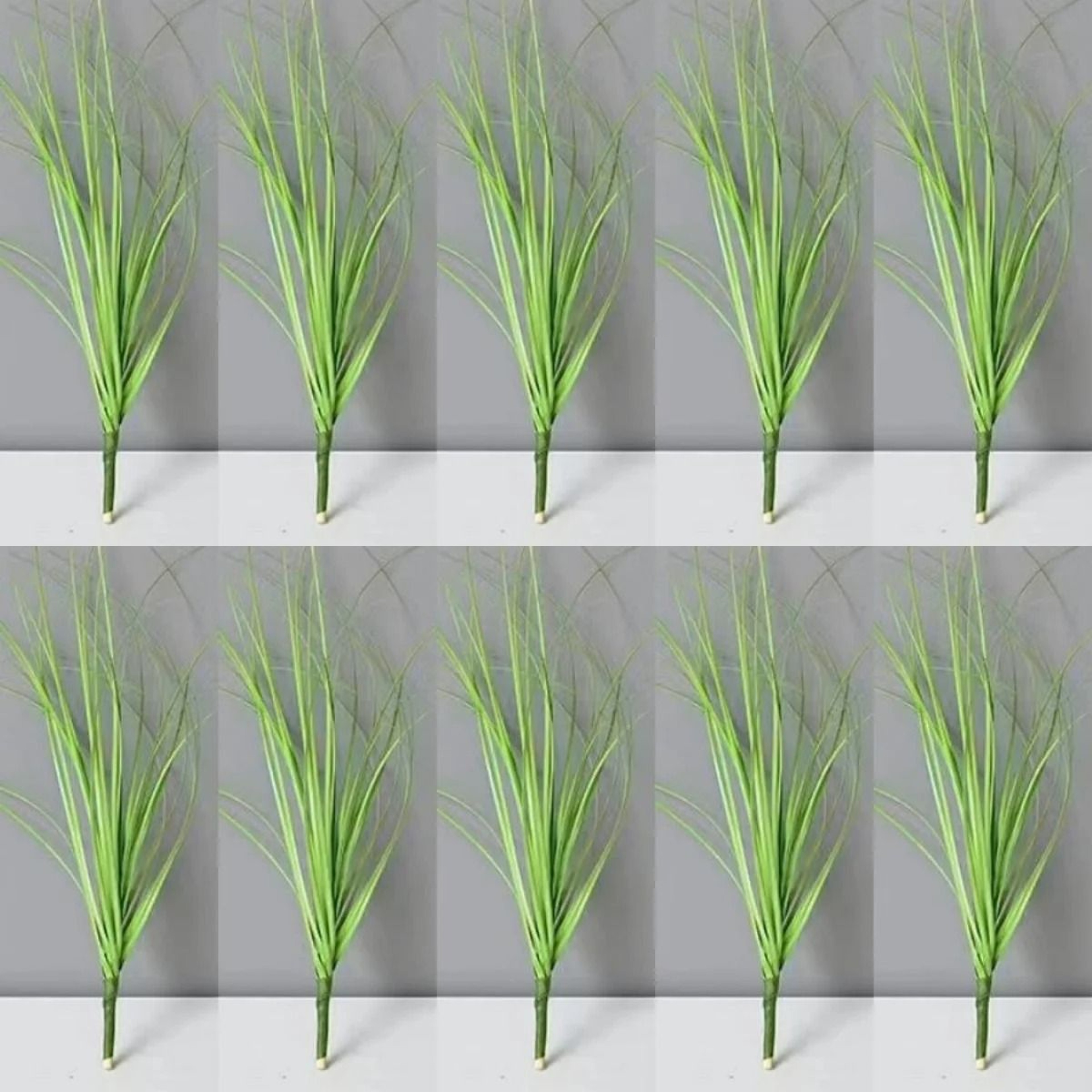 Realistic Artificial Grass Bush Decor Mini Faux Greenery For Home And DIY Landscaping 19