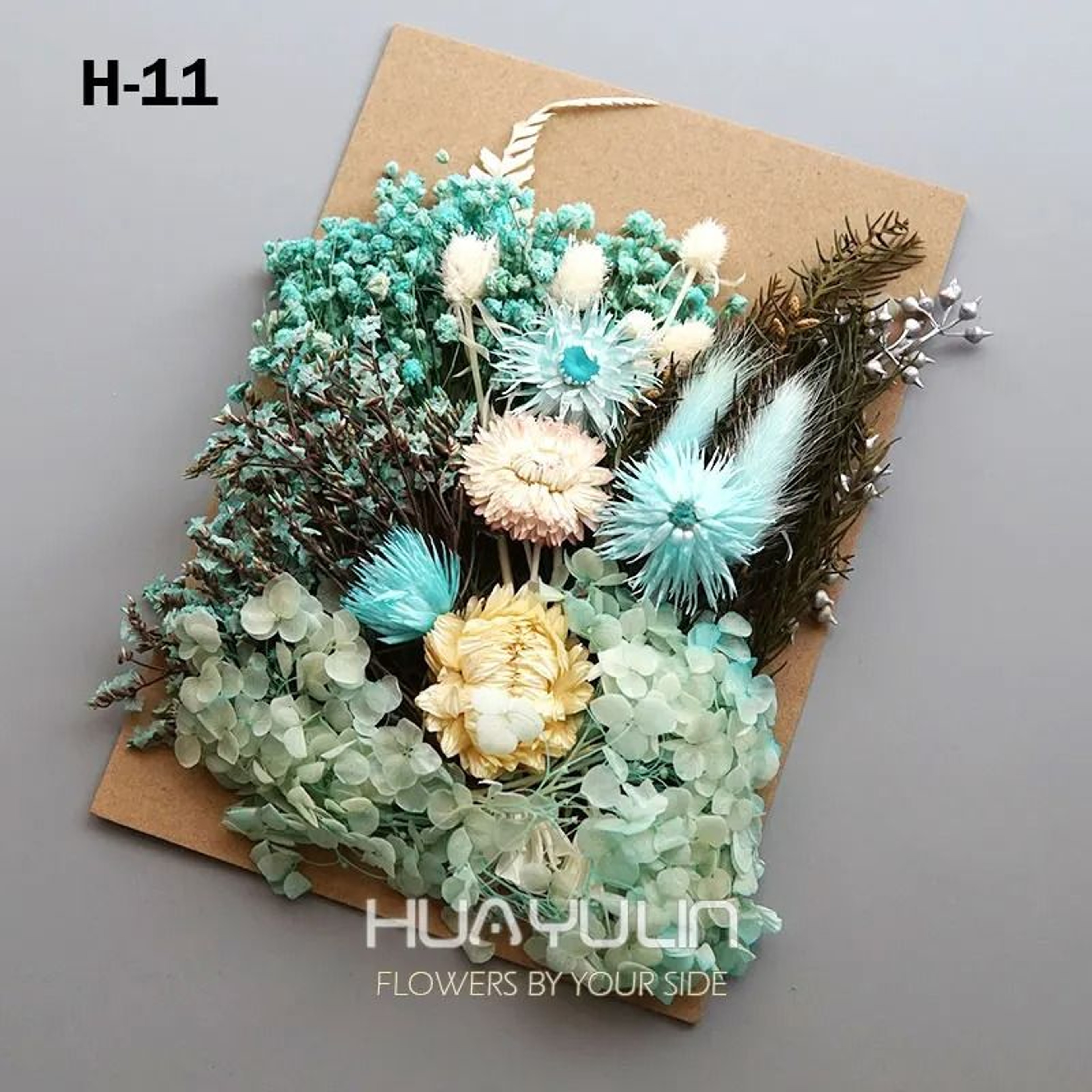 Preserved Hydrangea Dried Flower Kit For Resin Crafts And Candle Making 24