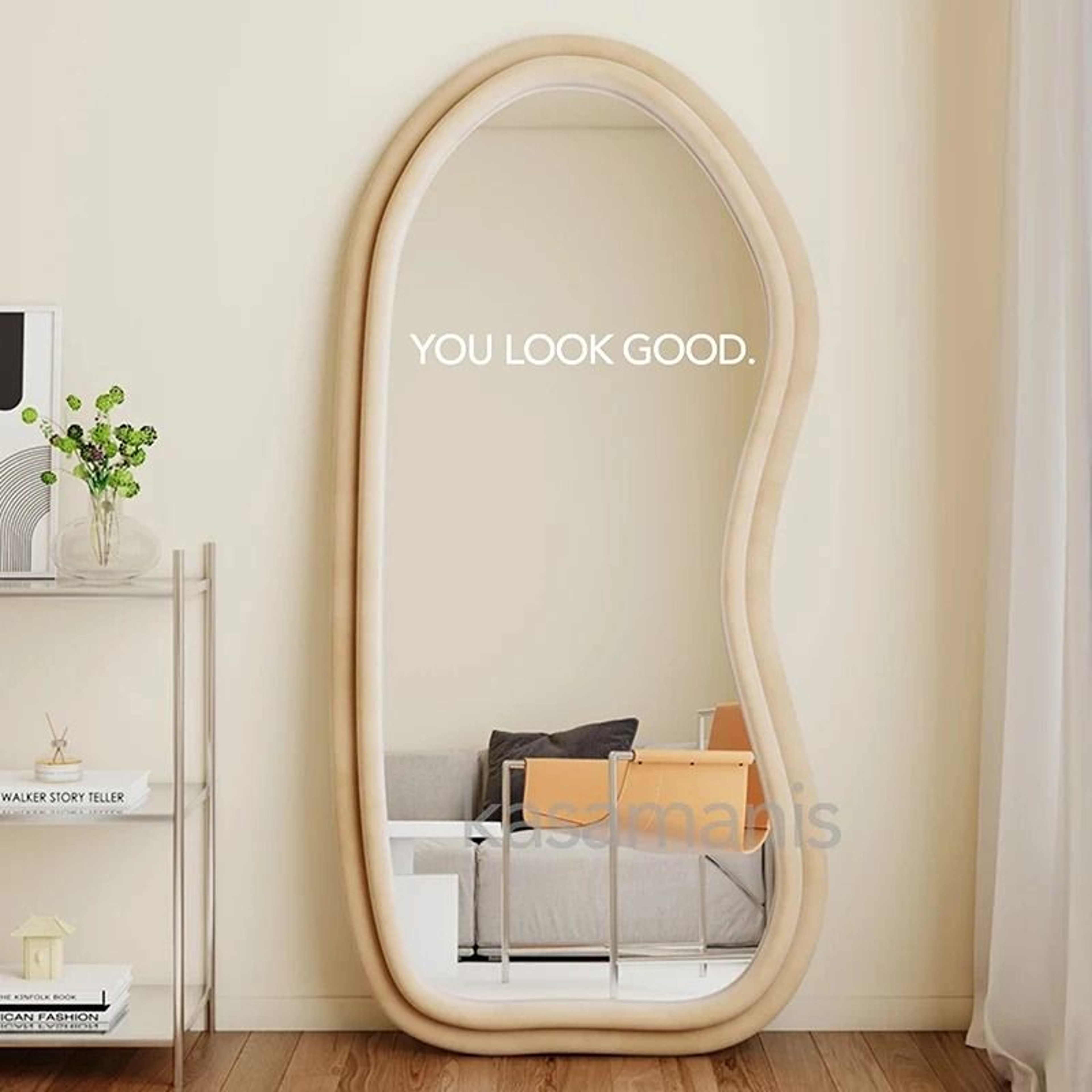 You Look Amazing Mirror Vinyl Decal For Bathroom  Bedroom Inspiration 6