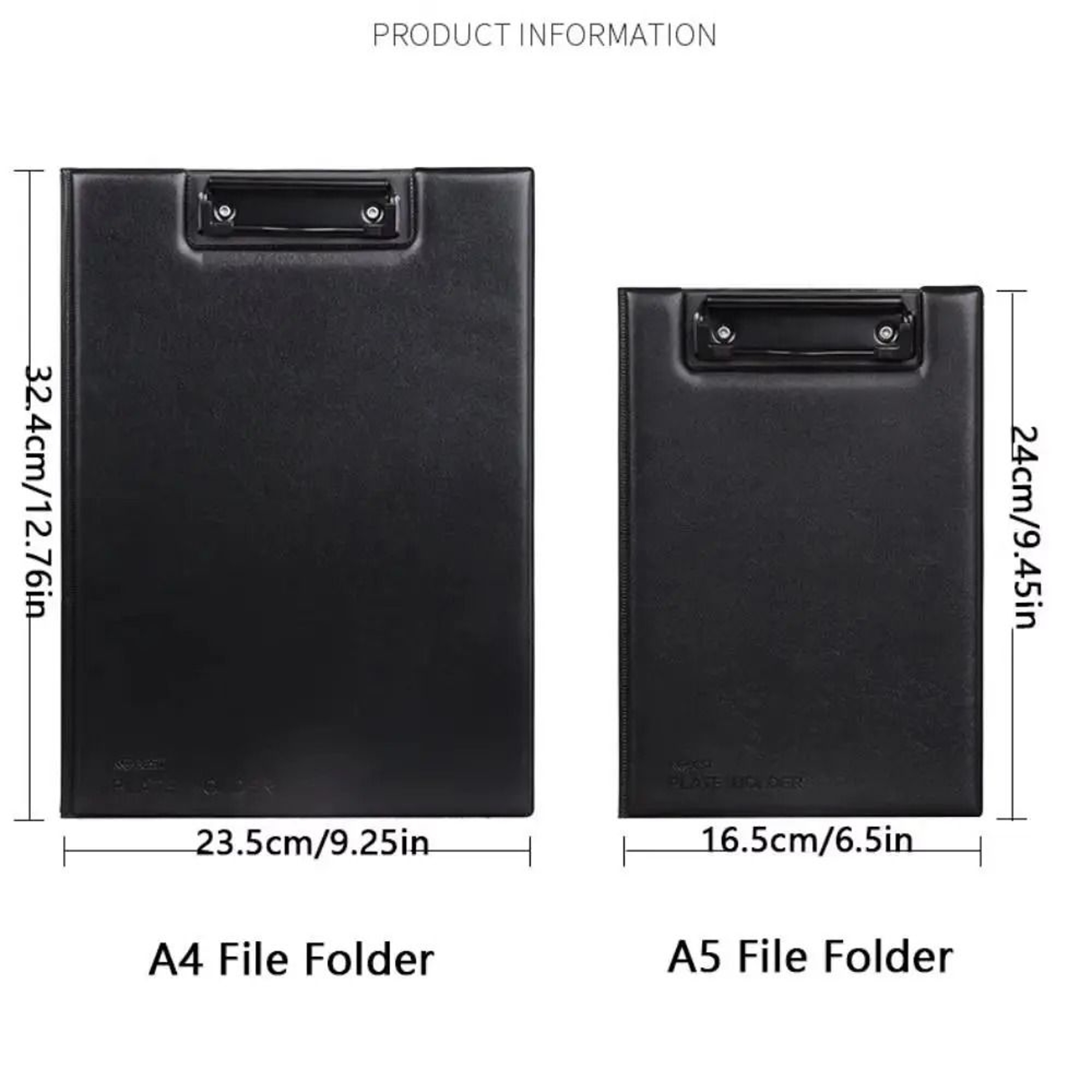 Professional PU Leather Clipboard Folder A4 A5 Foldable Conference Writing Pad 5