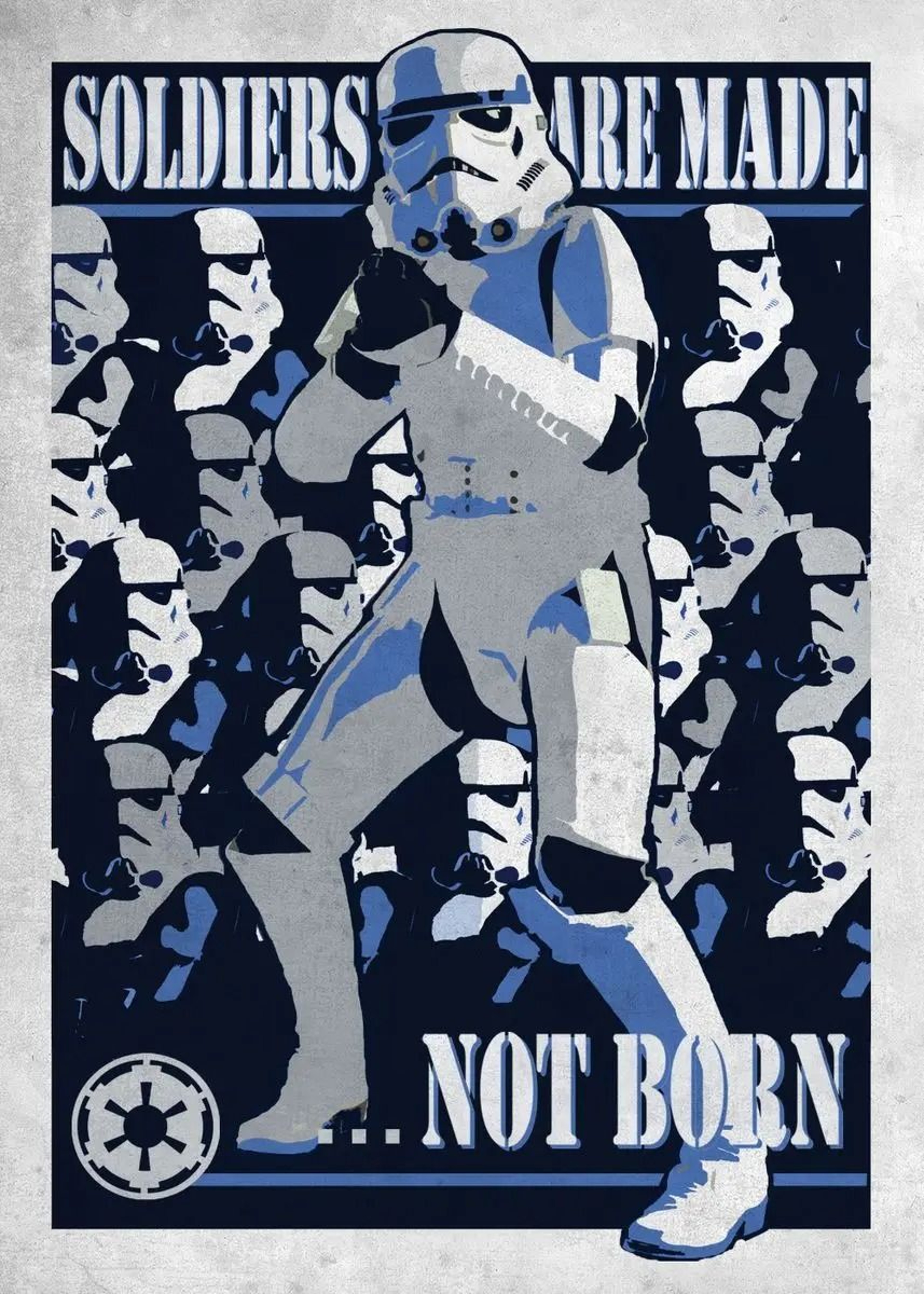 Galactic Retro Propaganda Canvas Poster Space Movie Wall Art 13