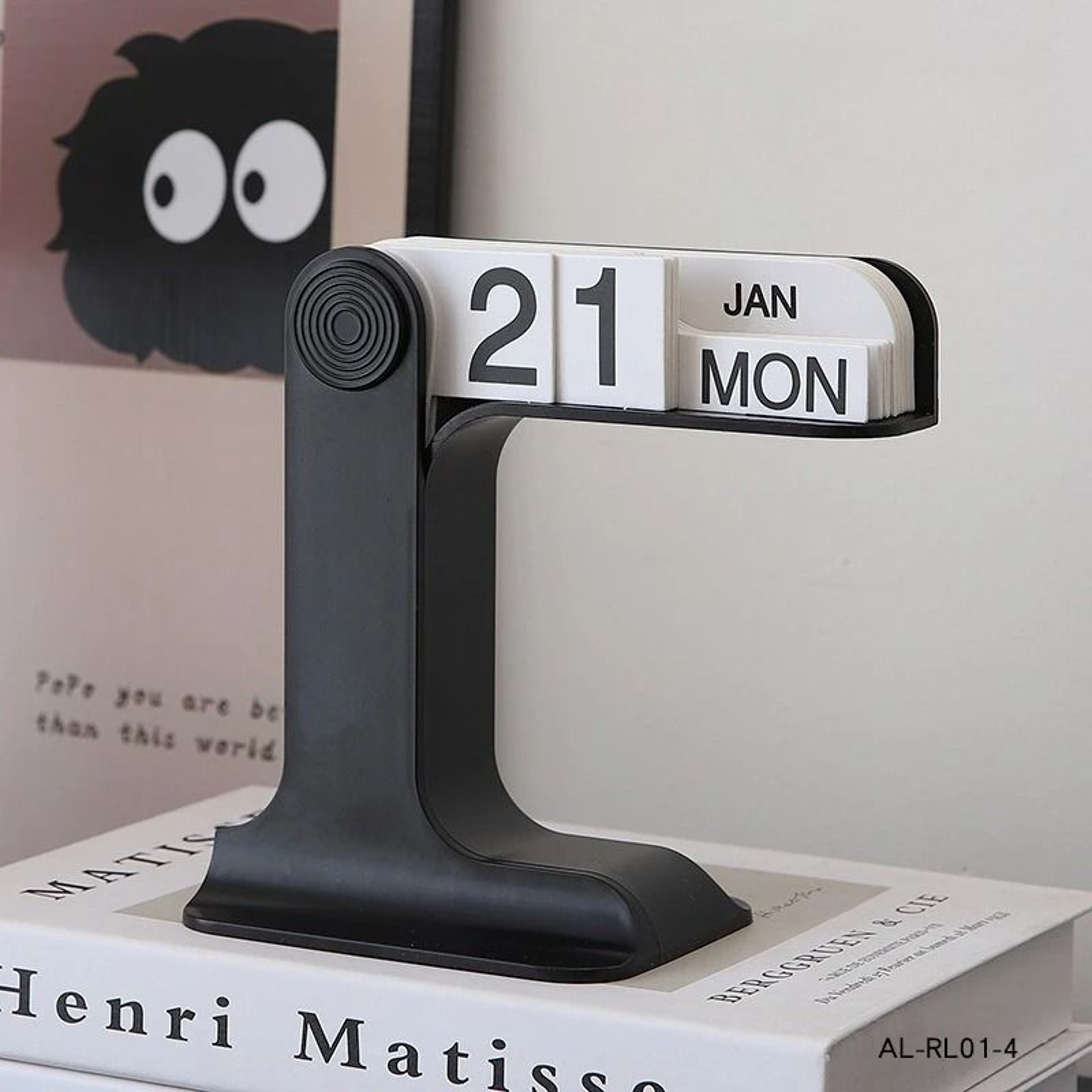 Modern Minimalist Perpetual Desk Calendar  Creative Reusable Desktop Decor 7