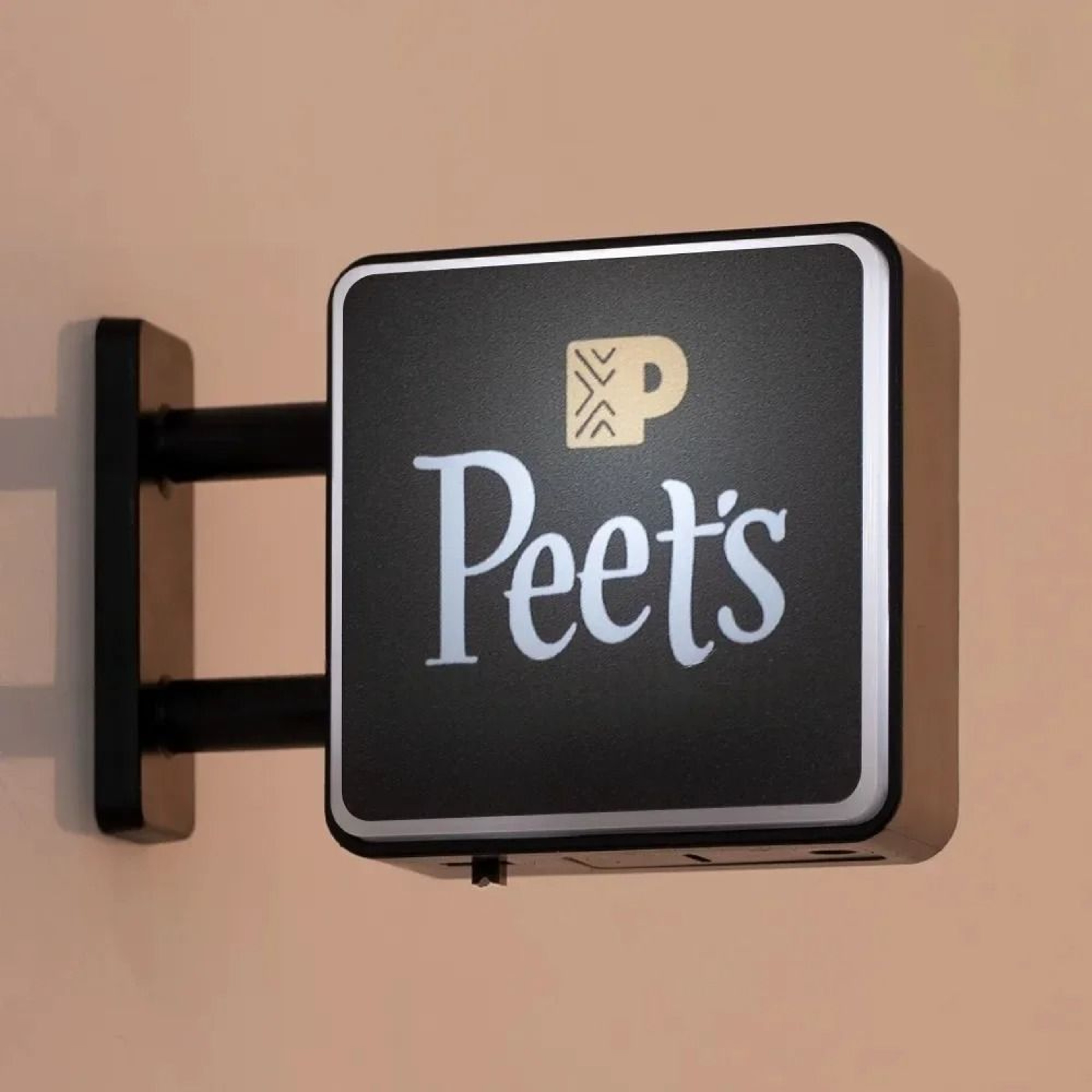 Mini Coffee Corner LED Light Sign Magnet  Creative Pegboard Glow Decor 13