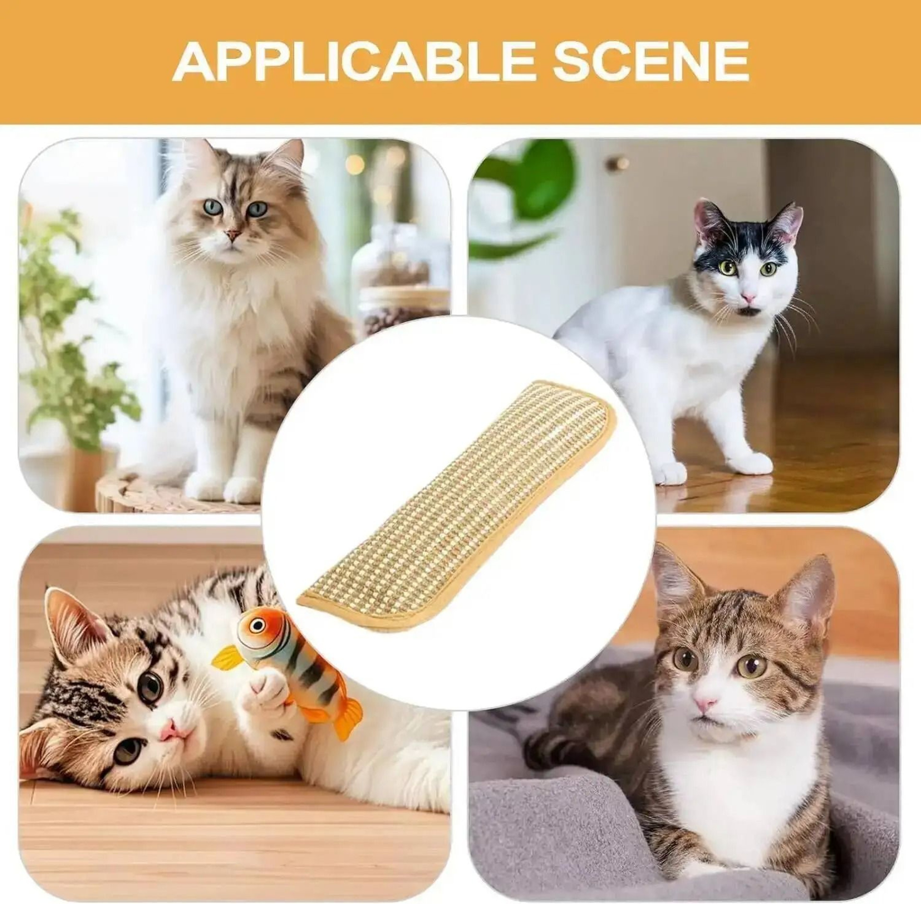 Interactive Catnip Scratcher Pillow Toy For Claw Care  Playtime Fun 5