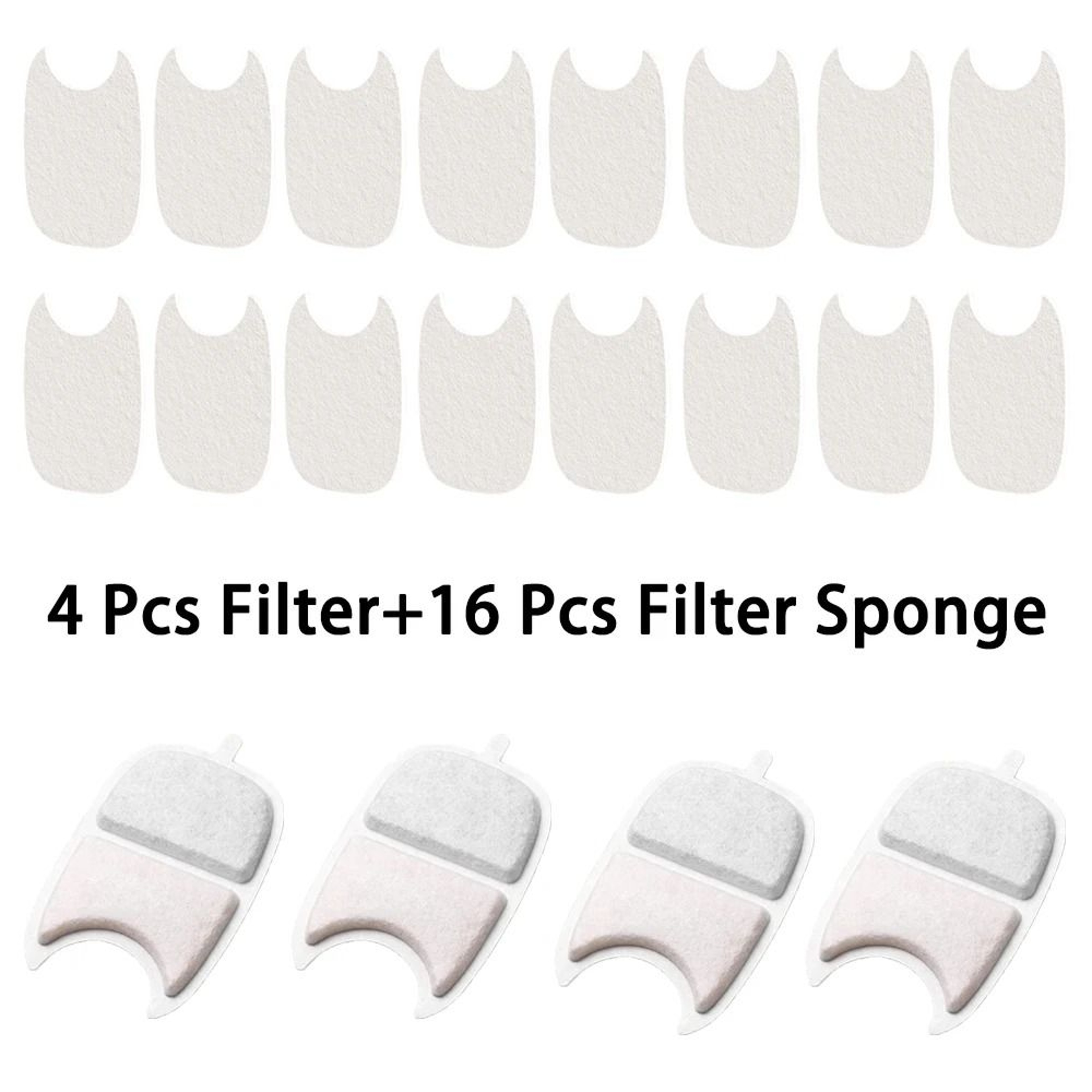 6Layer Replacement Water Filters For Stainless Steel Cat And Dog Water Fountains 7