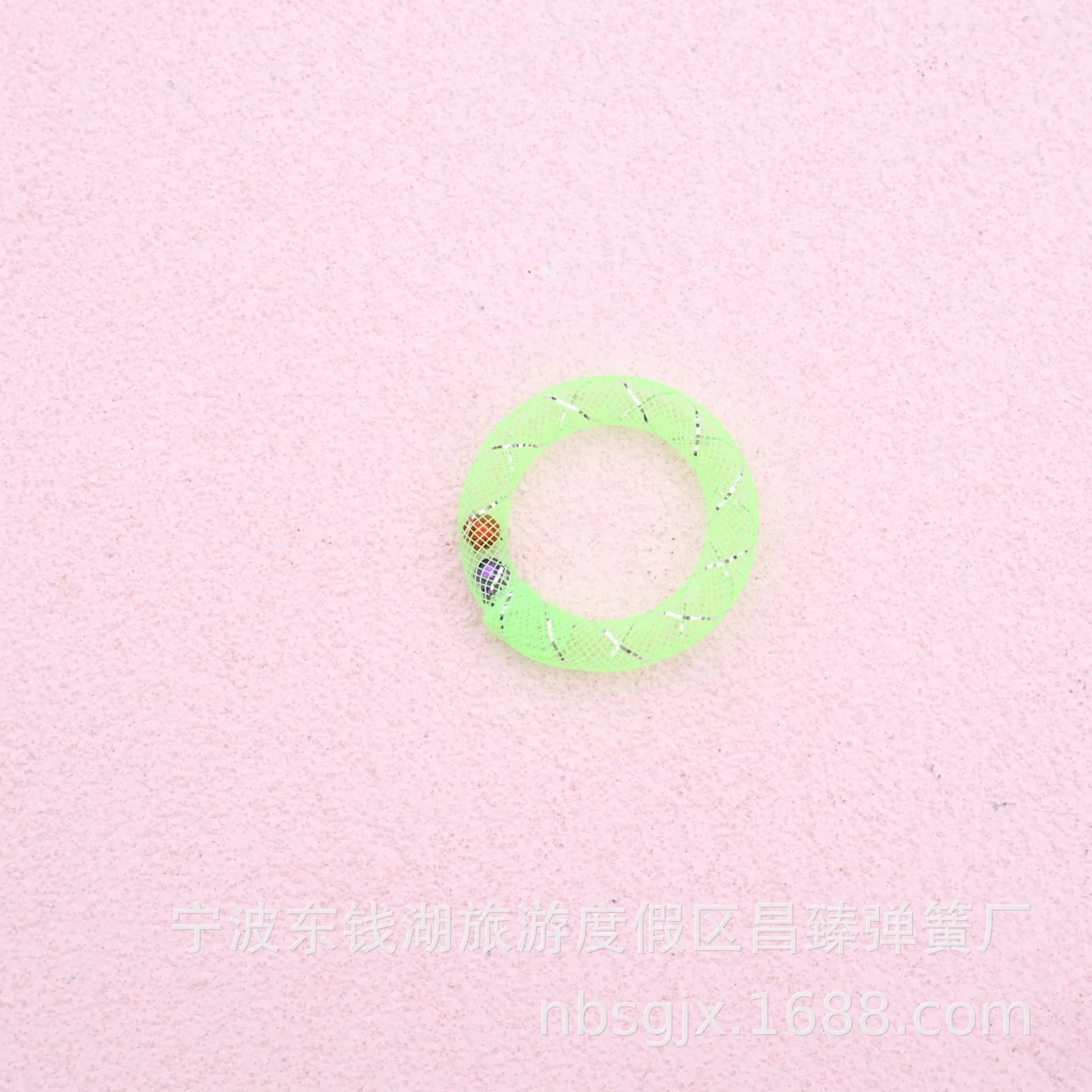 BounceBell Donut Spring Cat Toy With Bell For Interactive Self Play 6