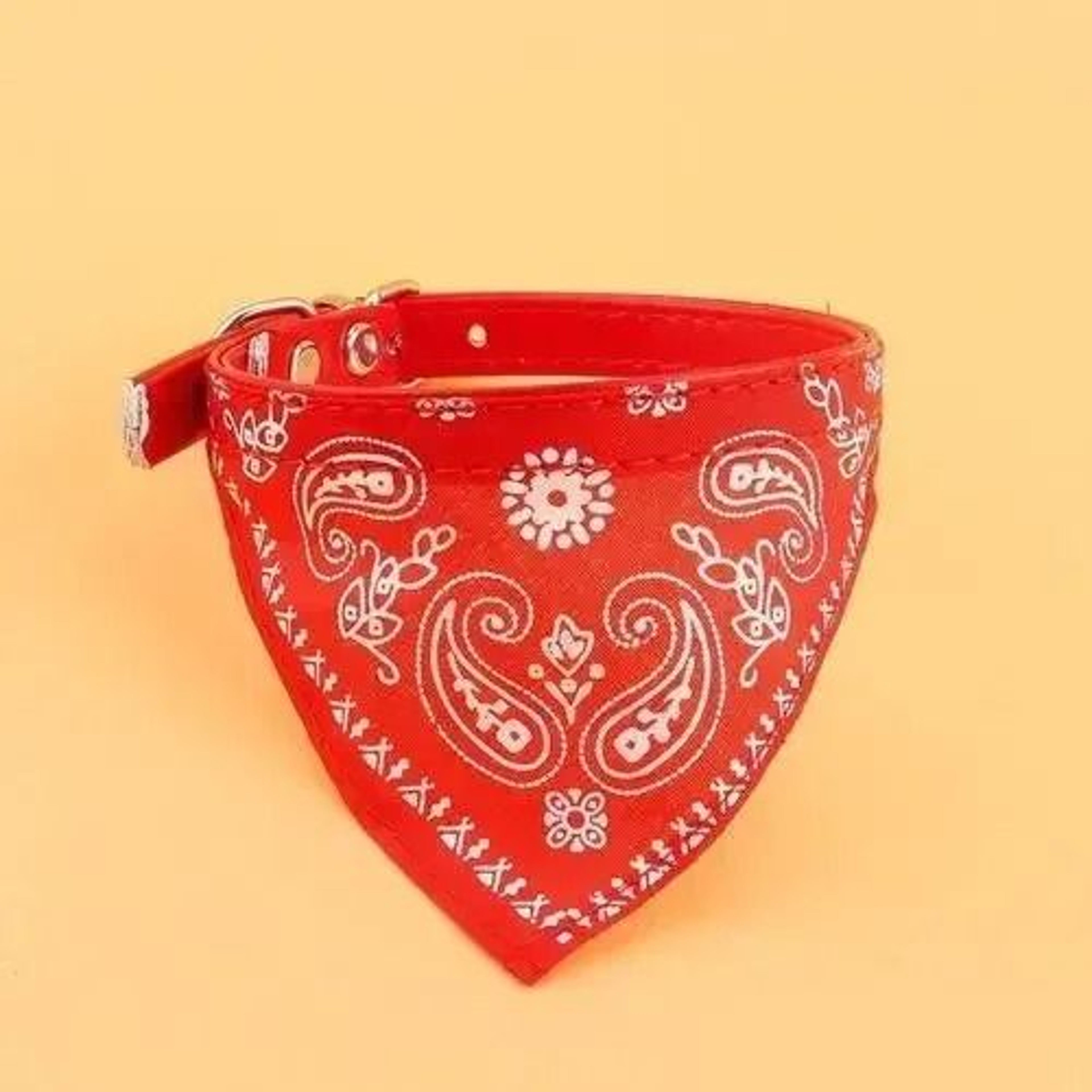 Adjustable Pet Bandana Collar With Stylish Necktie Scarf For Cats And Dogs 8