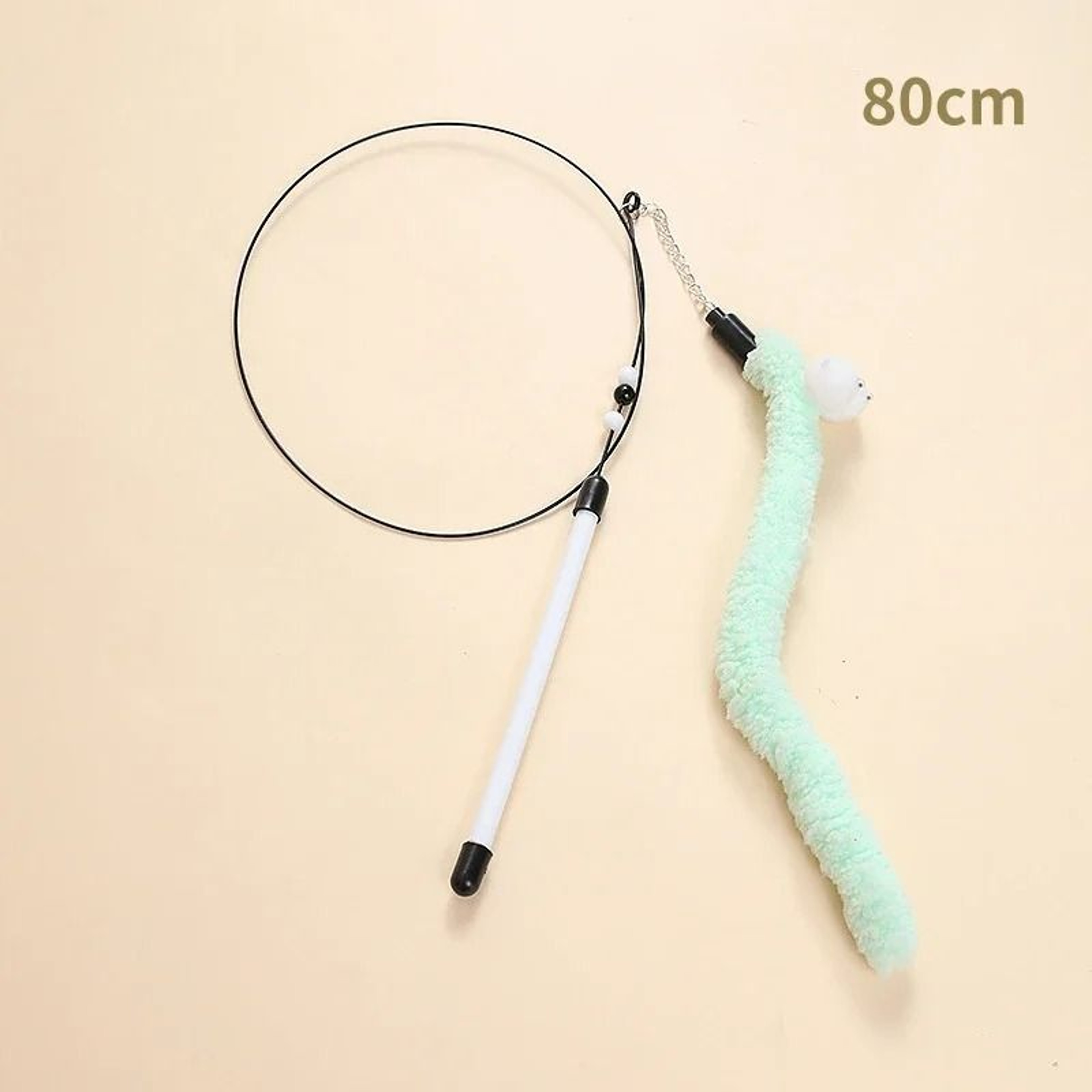 SkyHunter Telescopic Feather Cat Wand Toy With Bell 5