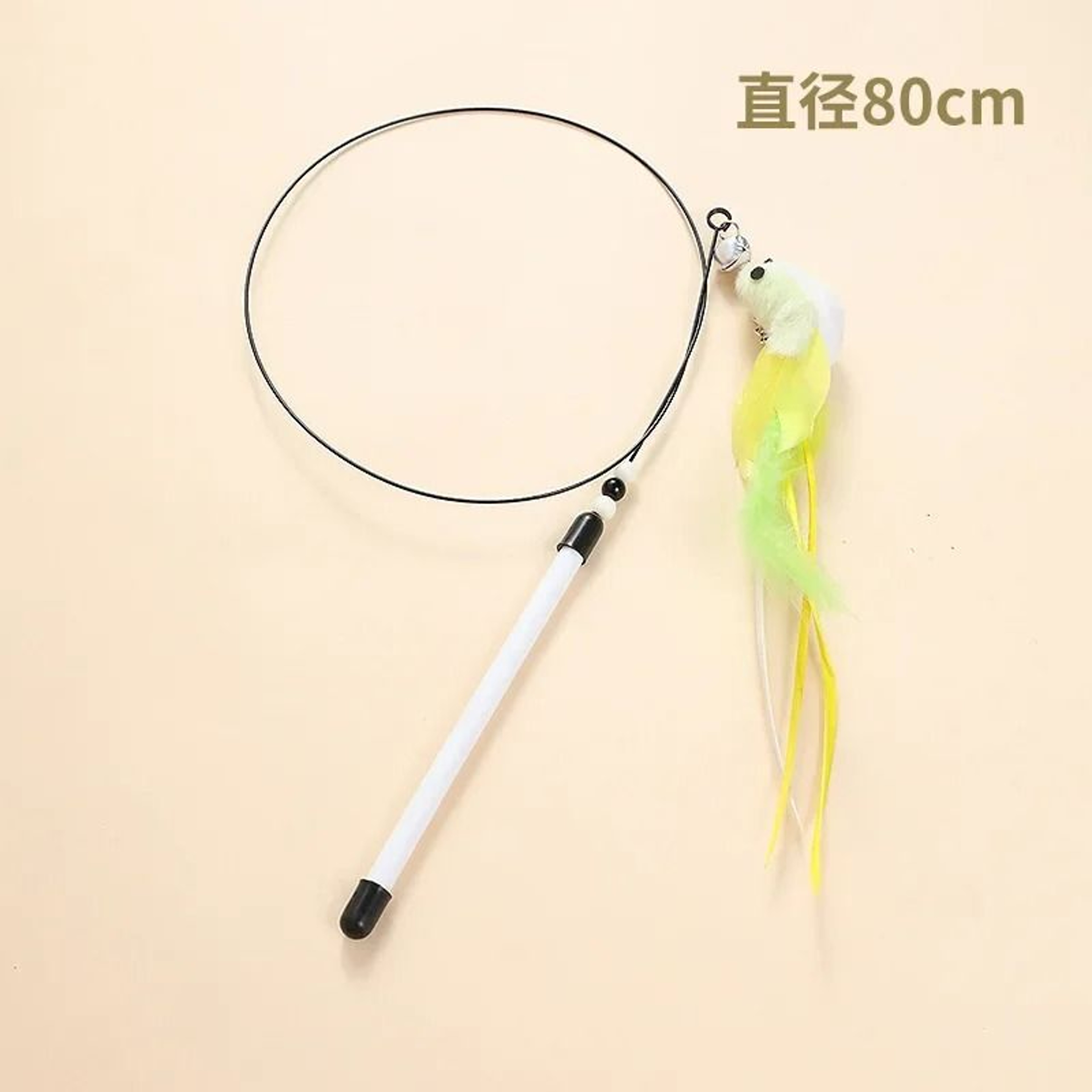 SkyHunter Telescopic Feather Cat Wand Toy With Bell 8