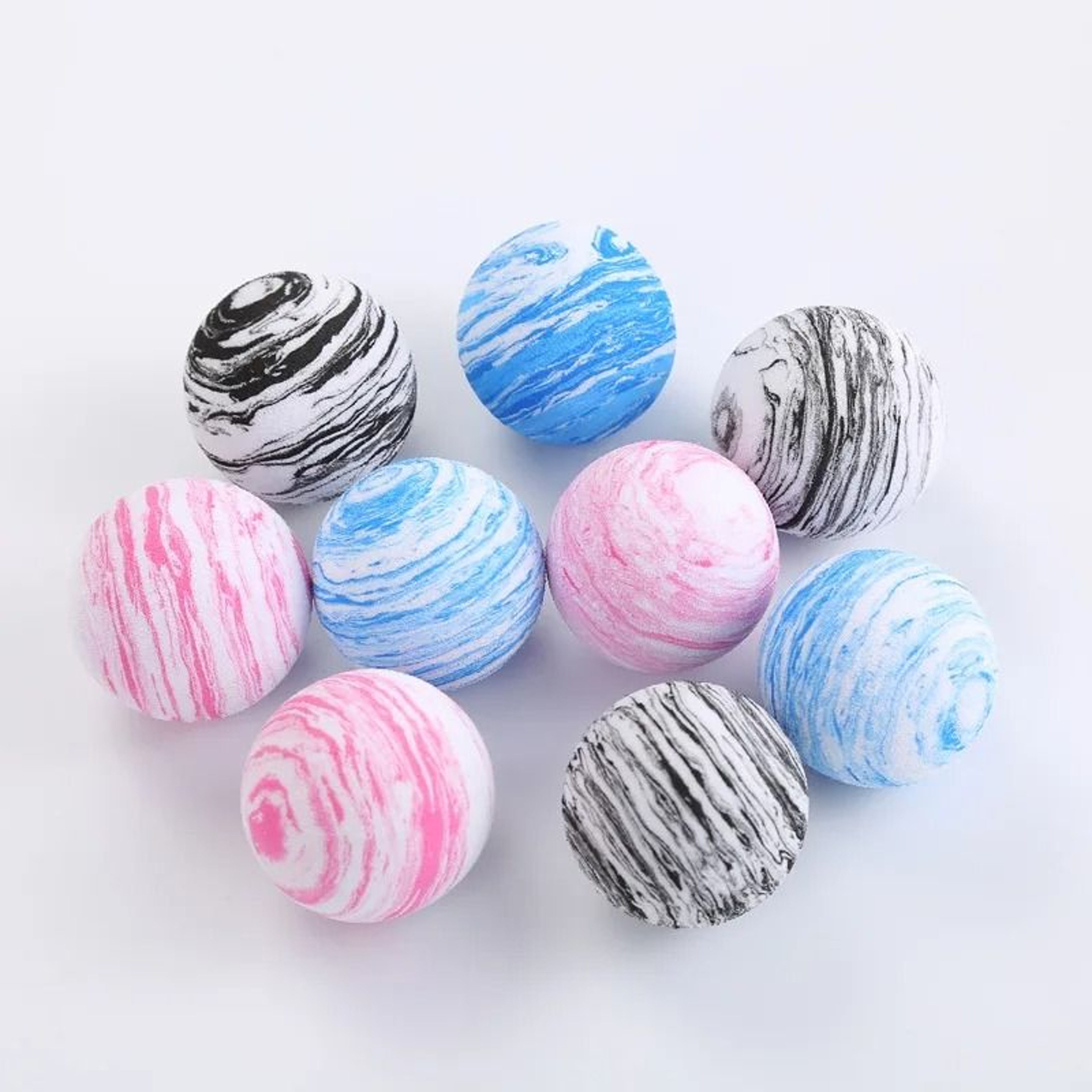 GalaxyBounce EVA Planet Texture Ball Interactive Cat Toy 0