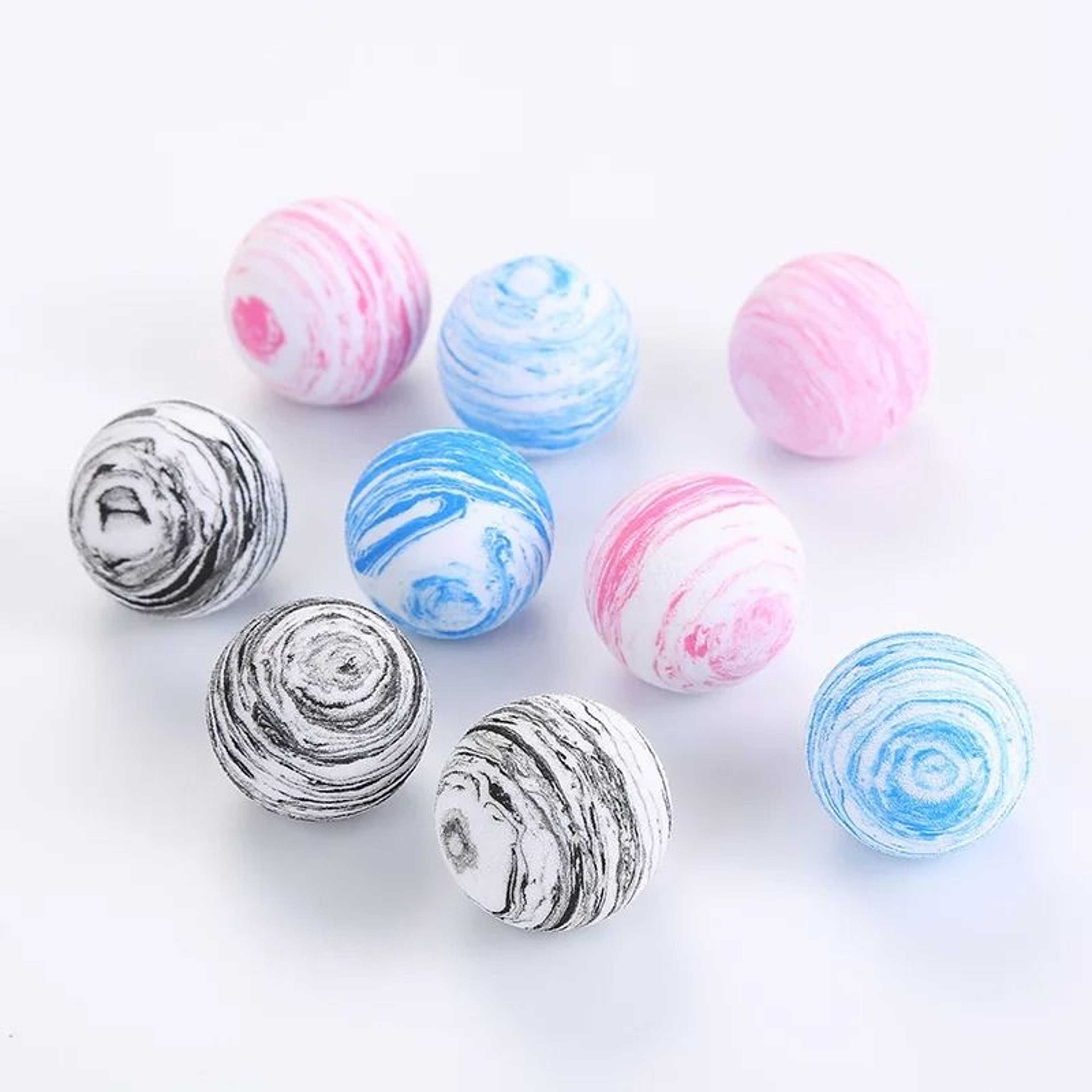 GalaxyBounce EVA Planet Texture Ball Interactive Cat Toy 3