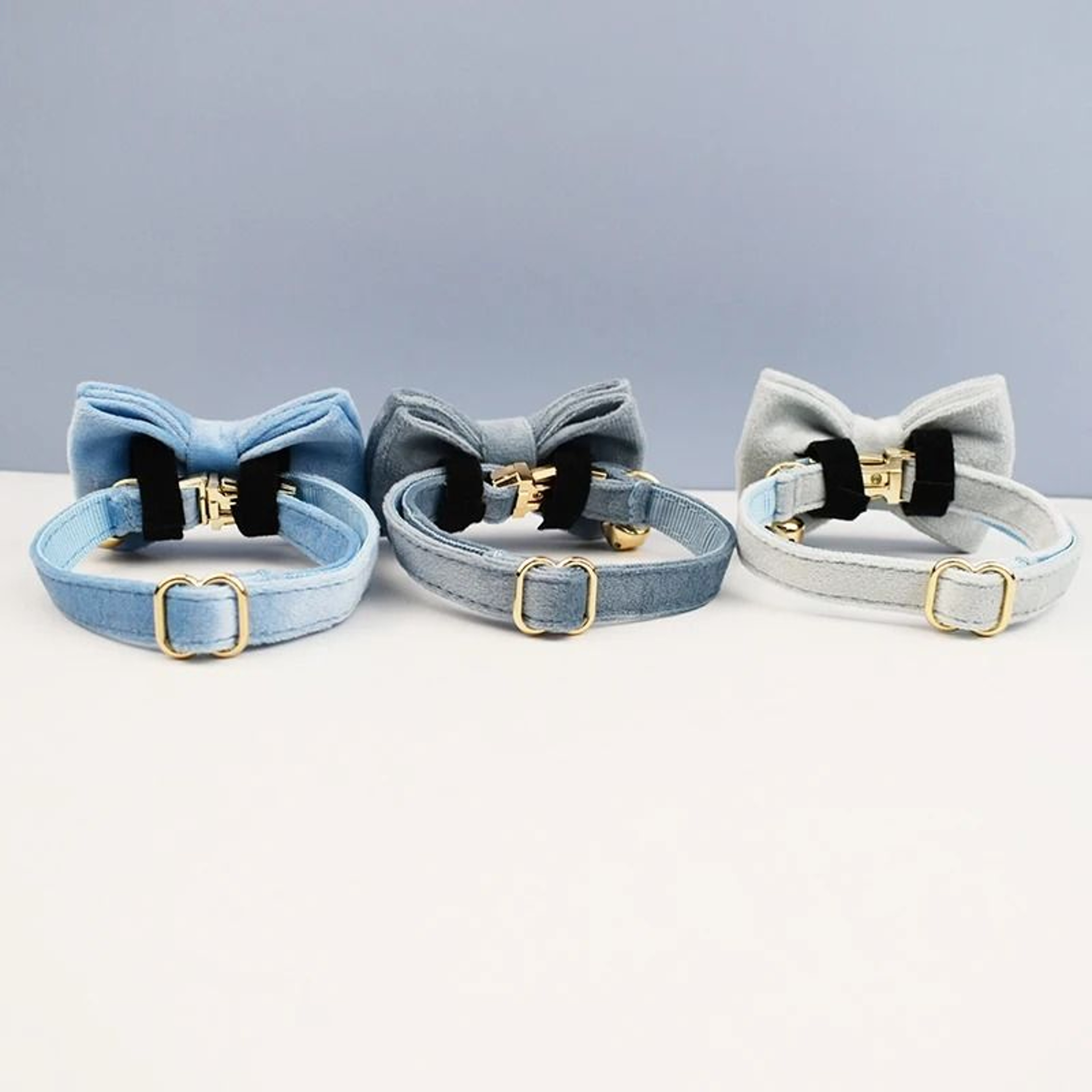 ElegantPaws Personalized Bowknot Cat Collar With Free Custom Engraving 5