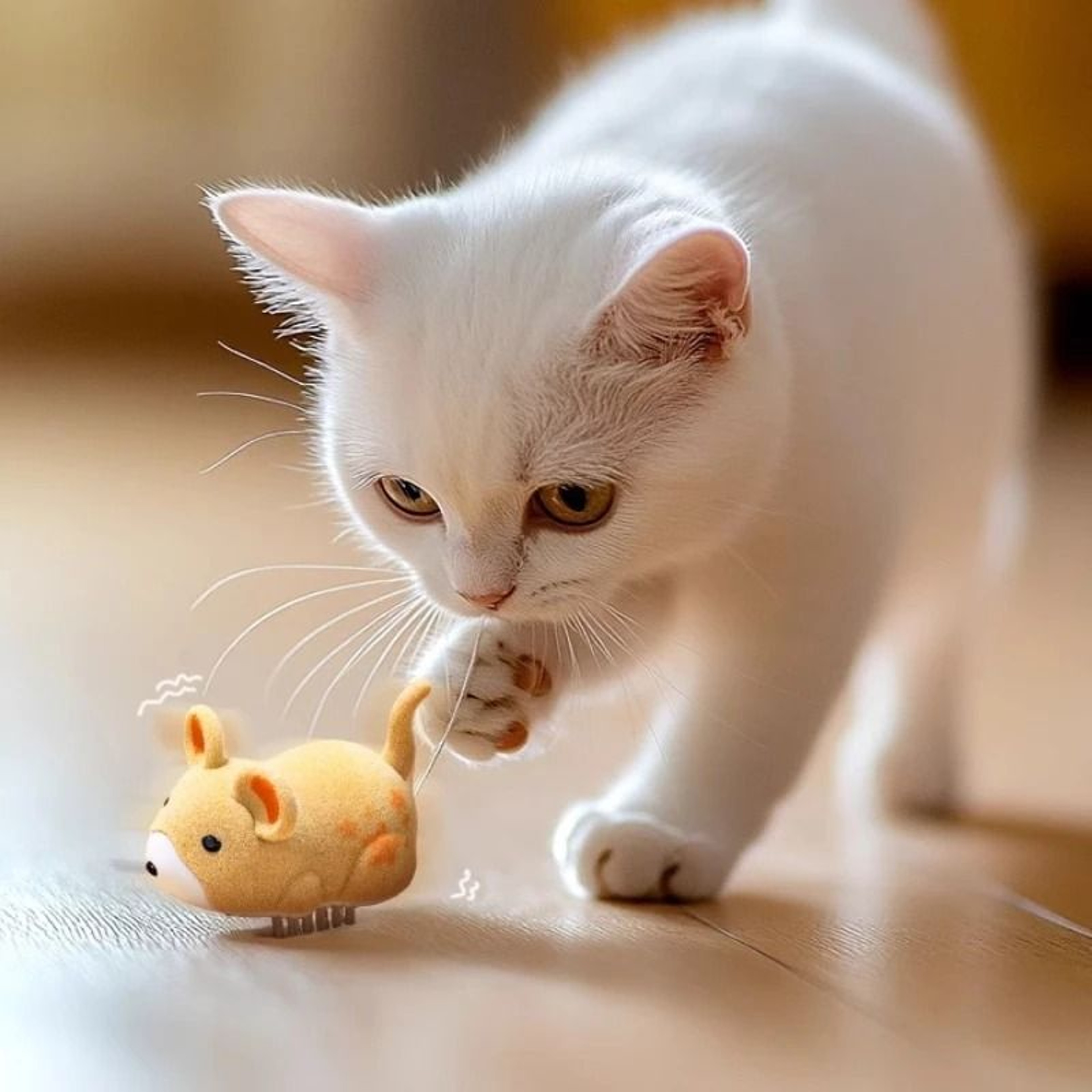 SwiftMouse Rechargeable Interactive Running Mouse Toy For Cats 1