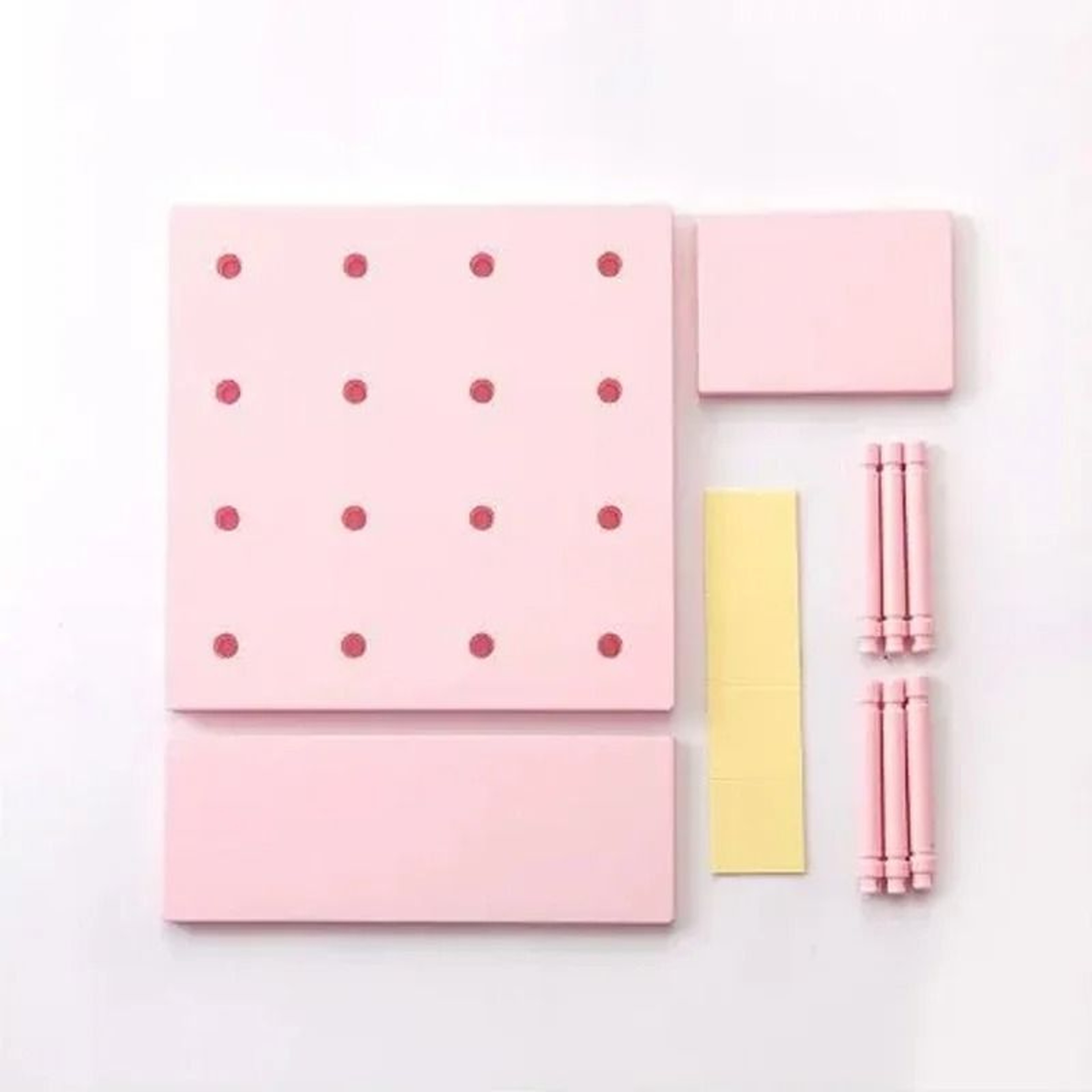 FlexBoard Wall Shelf Organizer  Decorative Pegboard Storage Rack For Kitchen Bedroom  Home Office 8