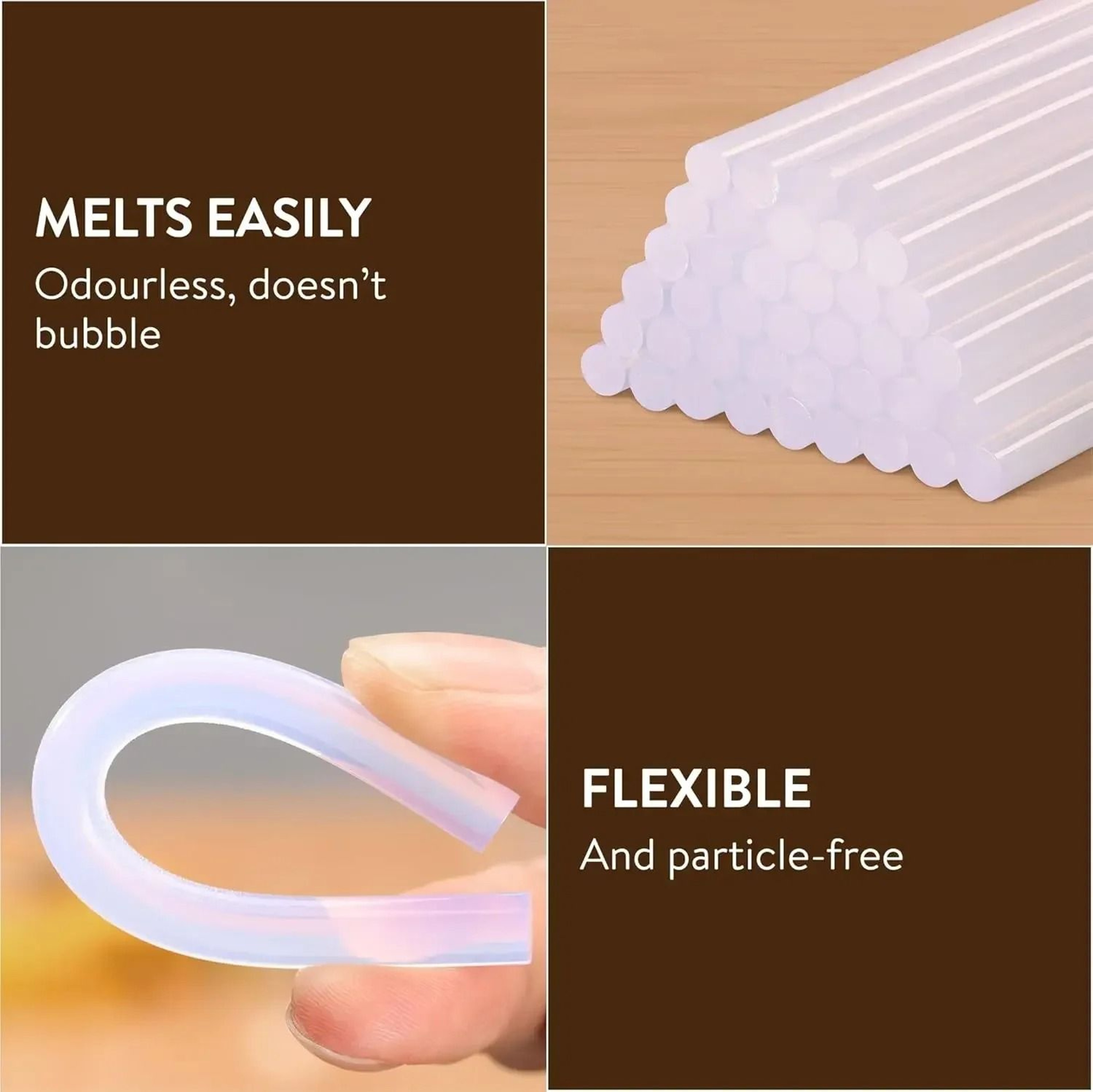 Clear Hot Melt Glue Sticks 4