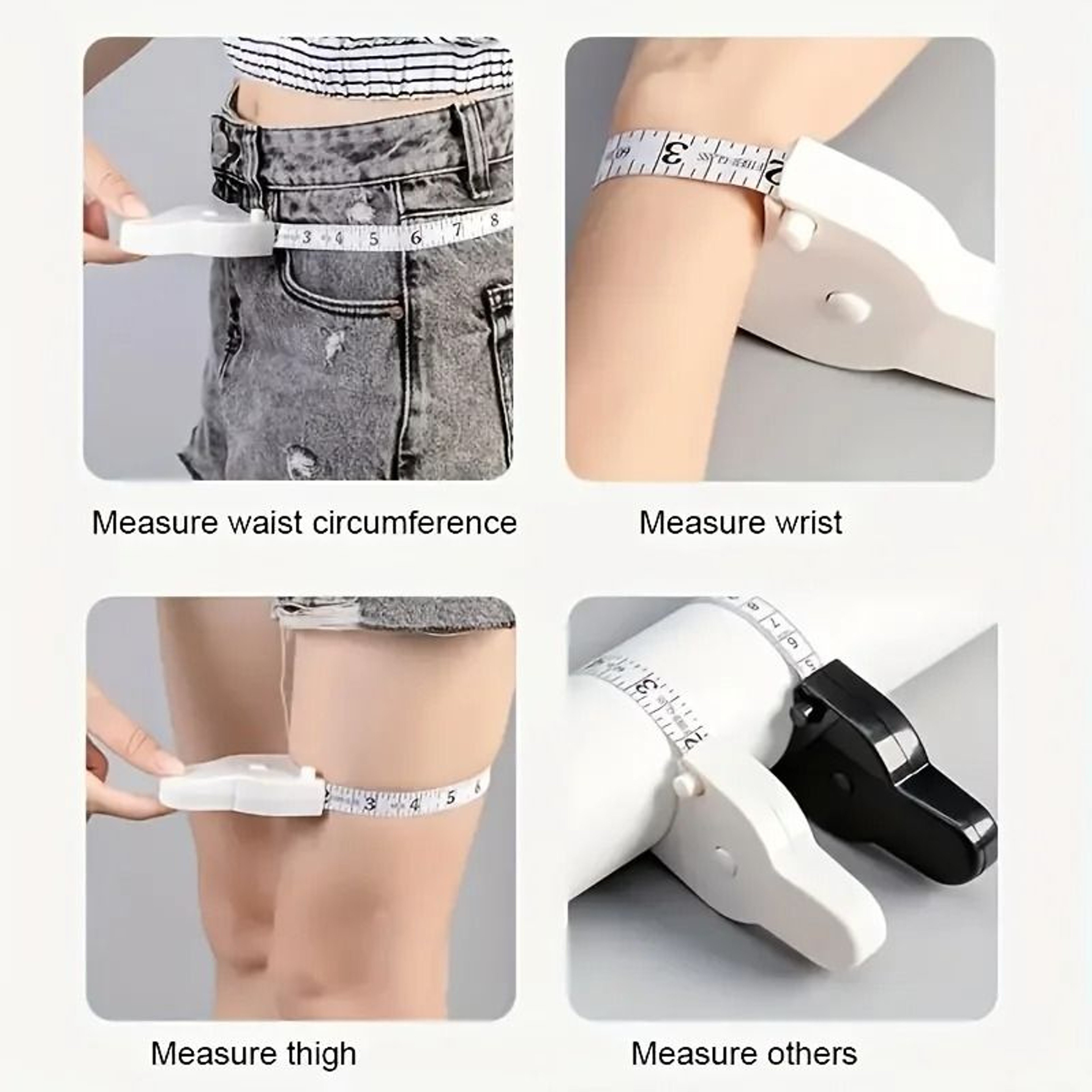 Automatic Retractable Body Measuring Tape For Sewing Tailoring And Fitness Measurements 2