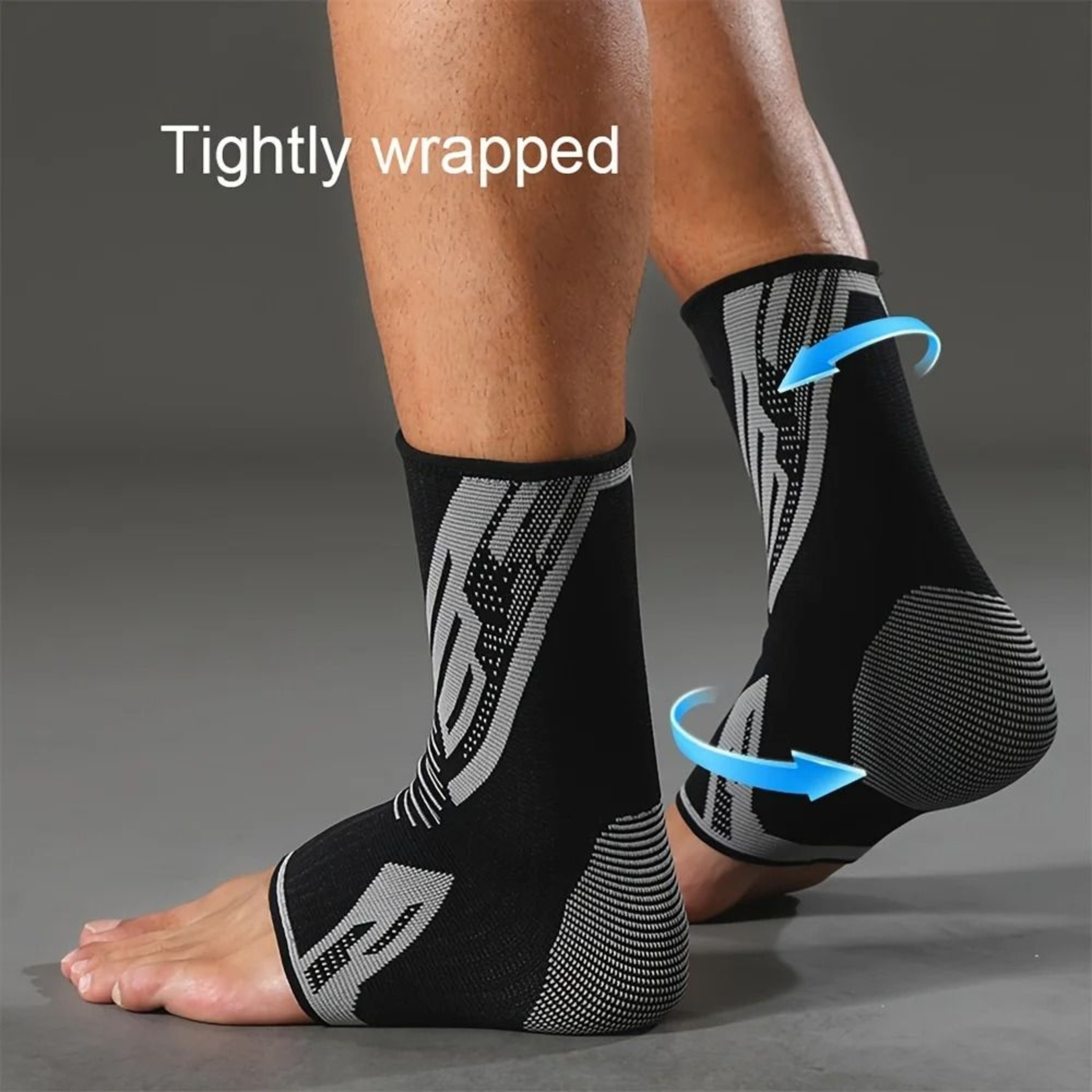 Ankle Compression Support Sleeve For Men And Women Sports Stabilizer 4