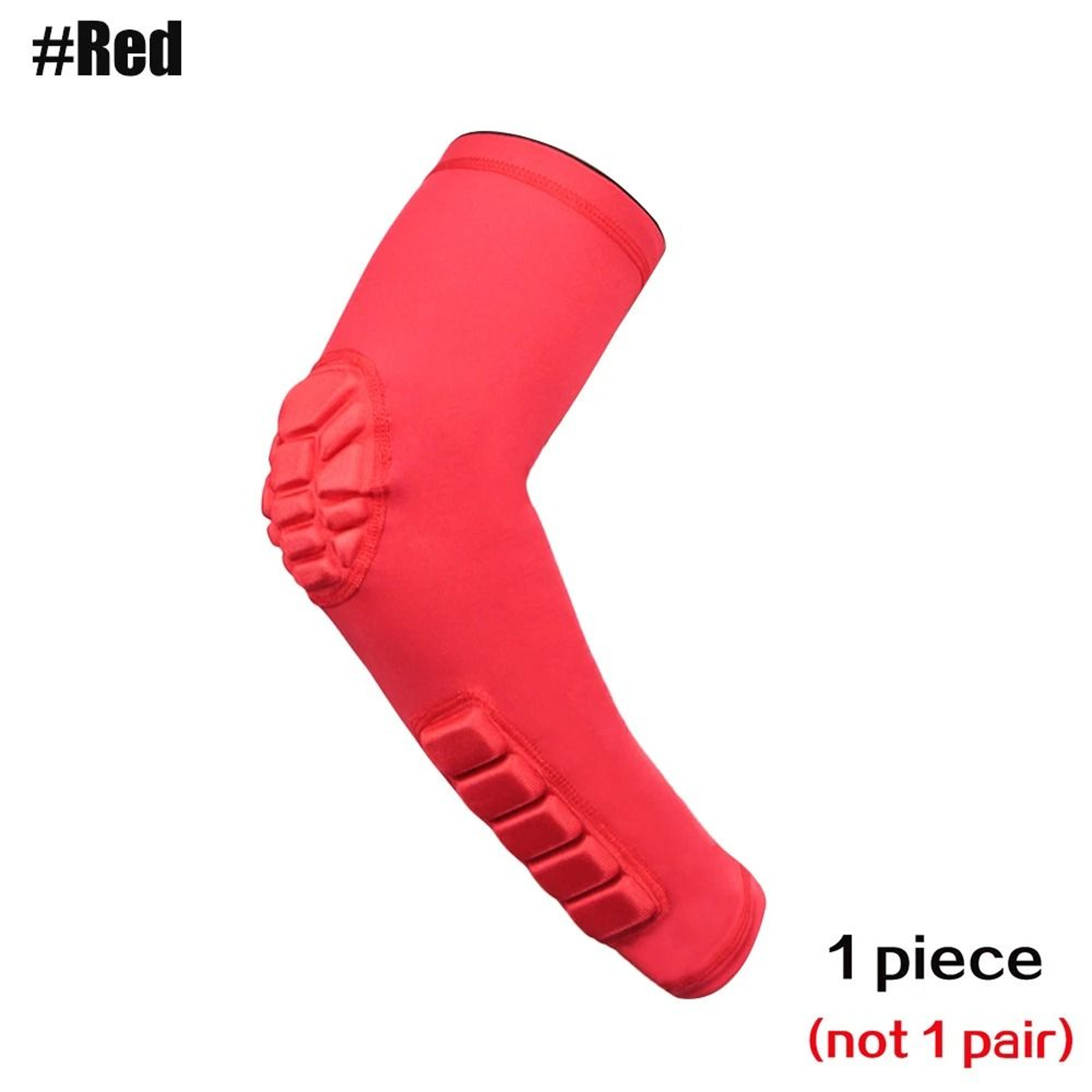 Padded Compression Arm Sleeve For Basketball And Contact Sports 8